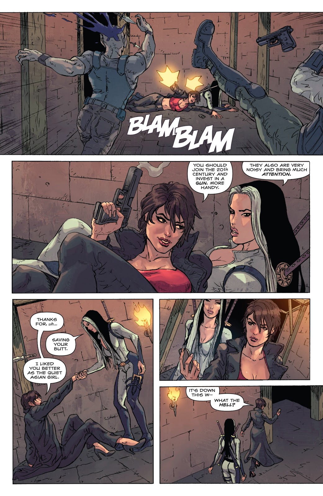 Grimm Fairy Tales presents Inferno: Age of Darkness issue Full - Page 35