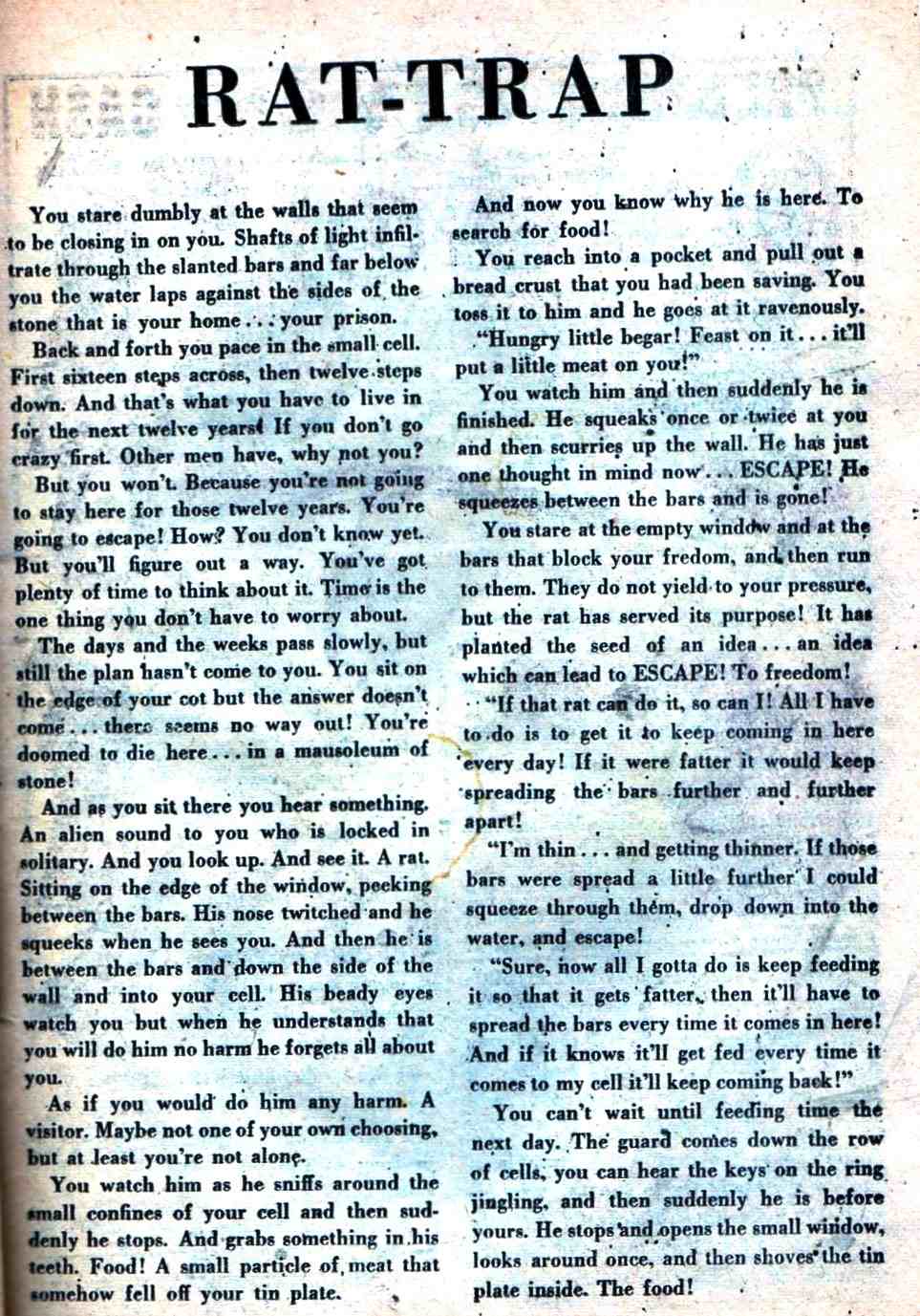 Read online Weird Mysteries (1952) comic -  Issue #11 - 25