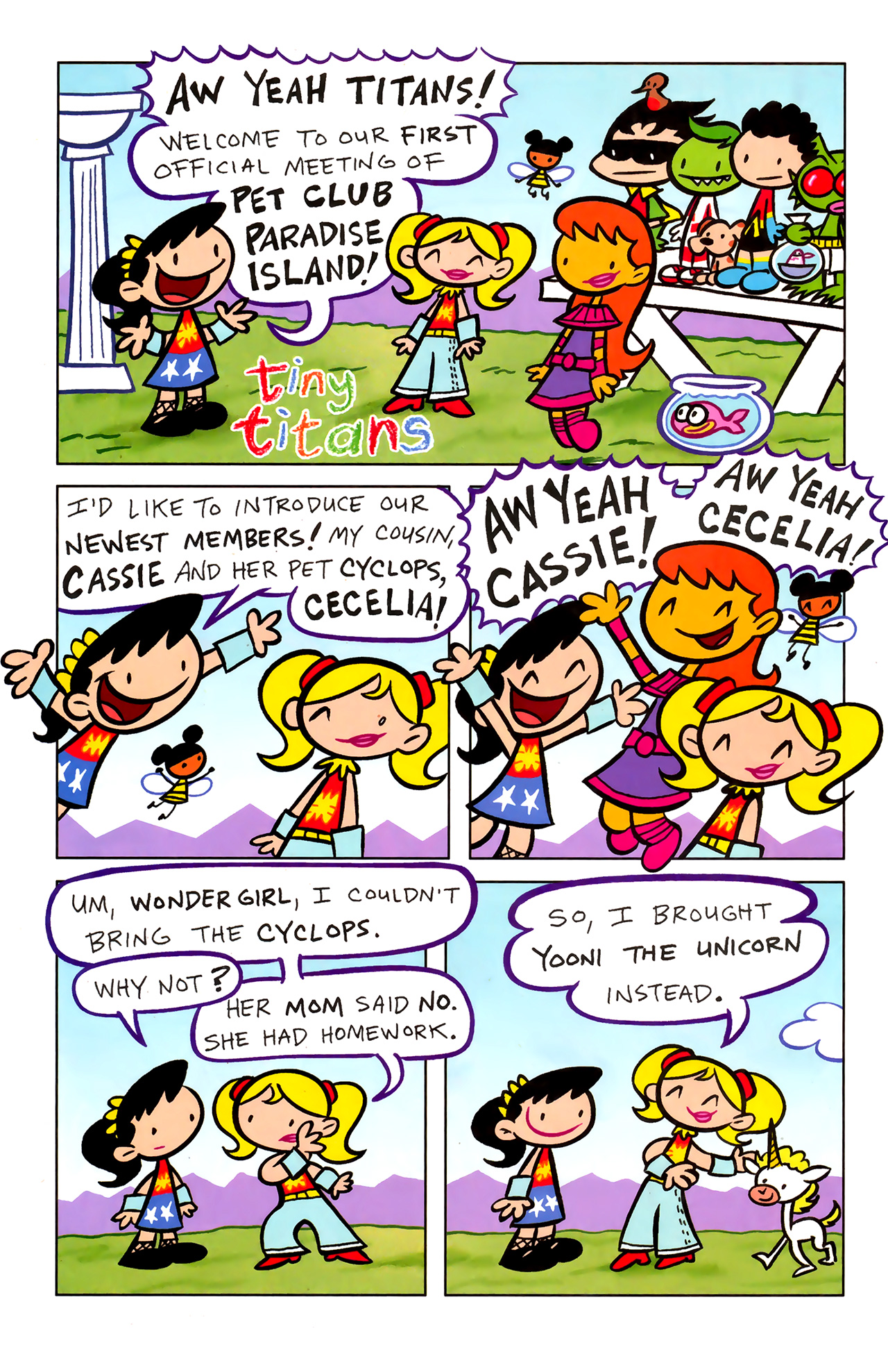 Read online Tiny Titans comic -  Issue #14 - 3