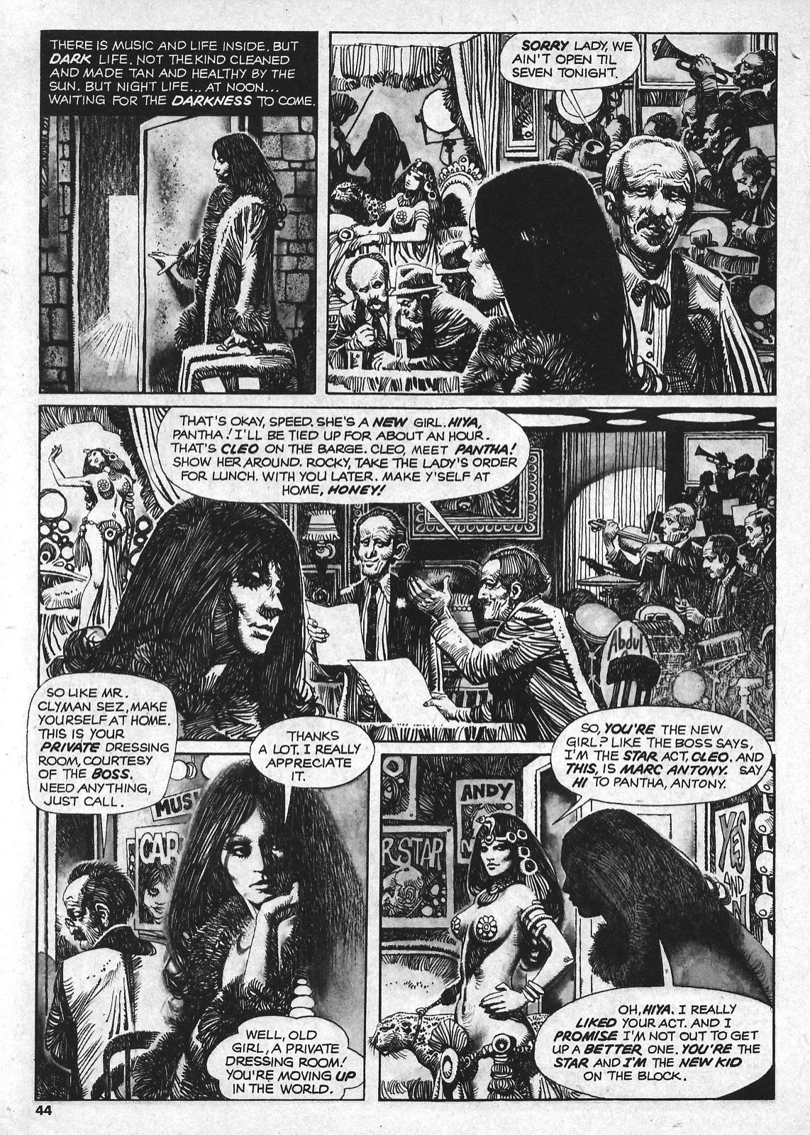 Read online Vampirella (1969) comic -  Issue #42 - 44