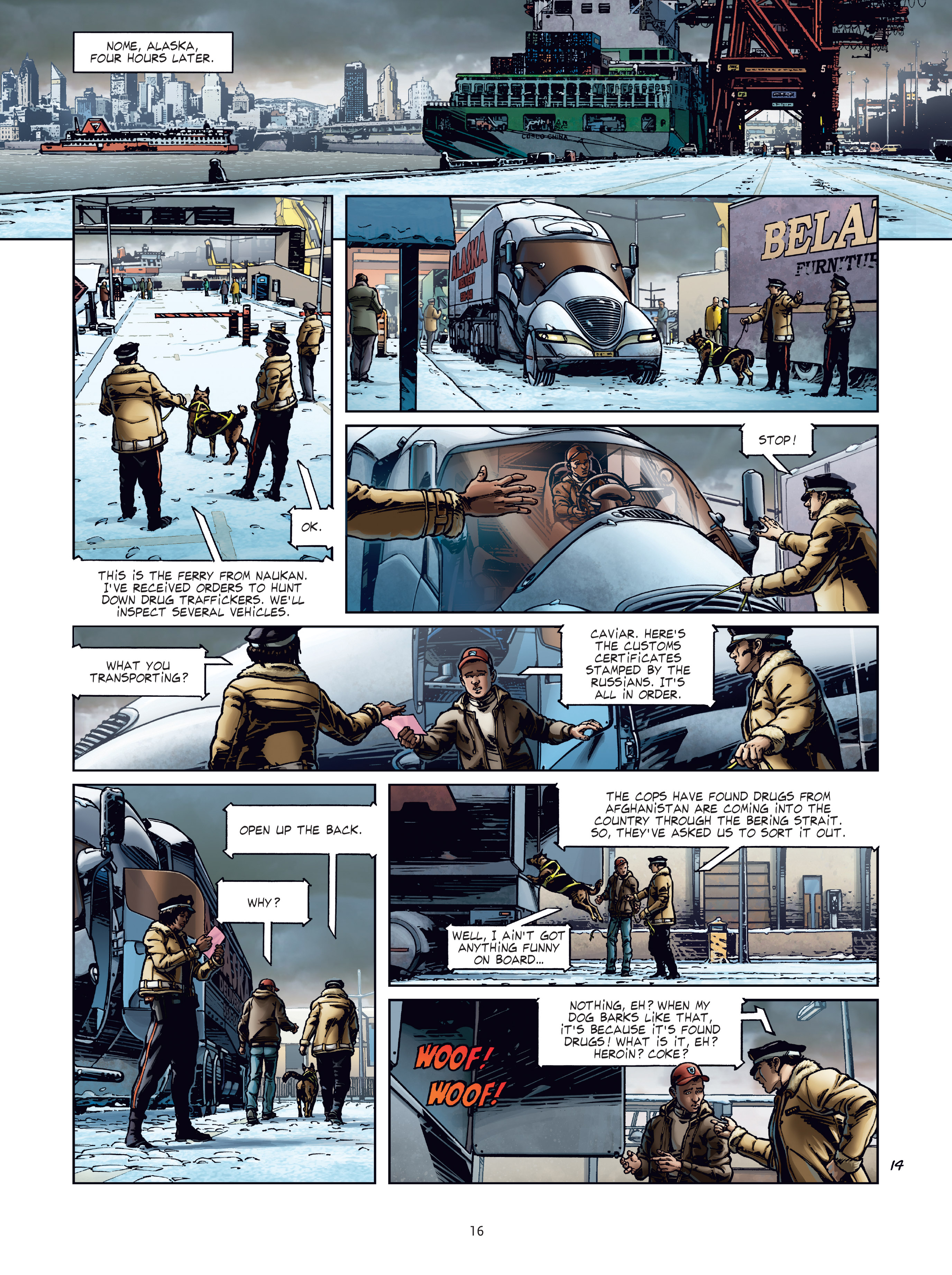 Read online Arctica comic -  Issue #8 - 16