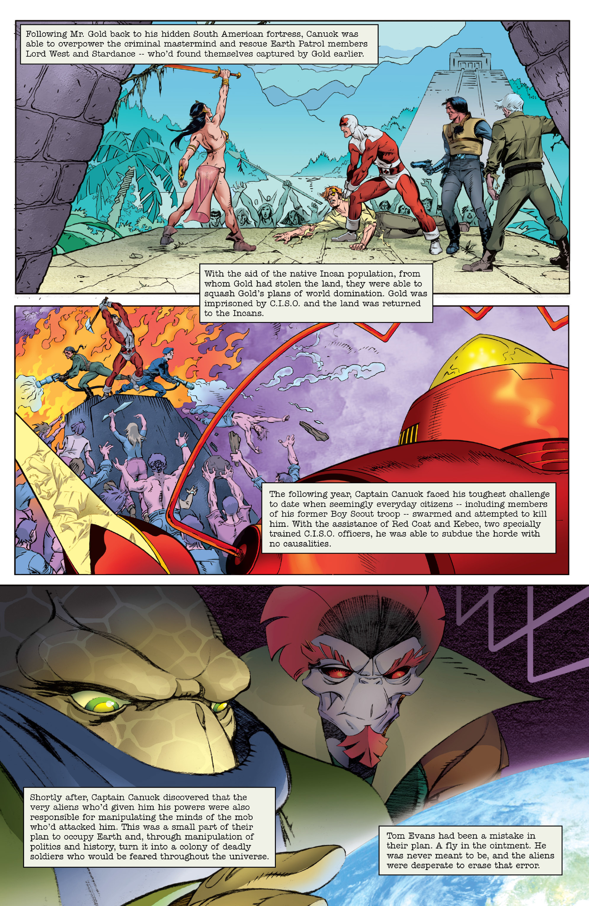 Read online Free Comic Book Day 2015 comic -  Issue # Captain Canuck - 12