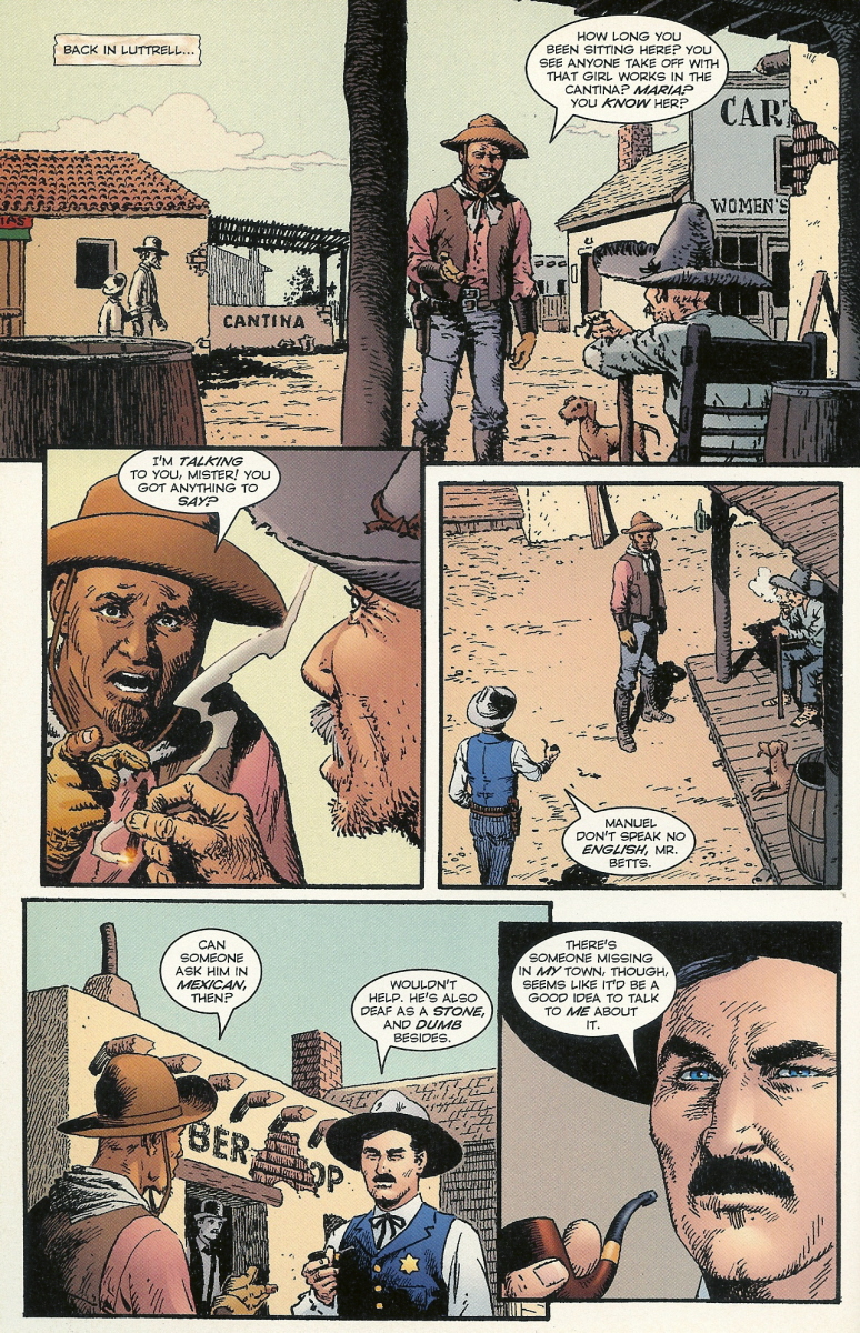 Read online Desperadoes: Quiet Of The Grave comic -  Issue #3 - 8