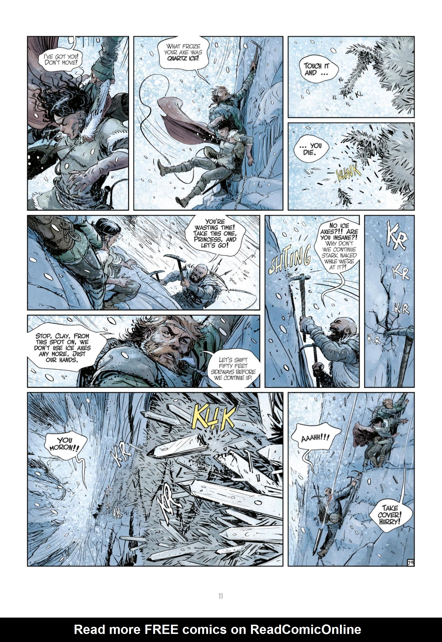Read online Kriss of Valnor: The Mountain of Time comic -  Issue # Full - 13