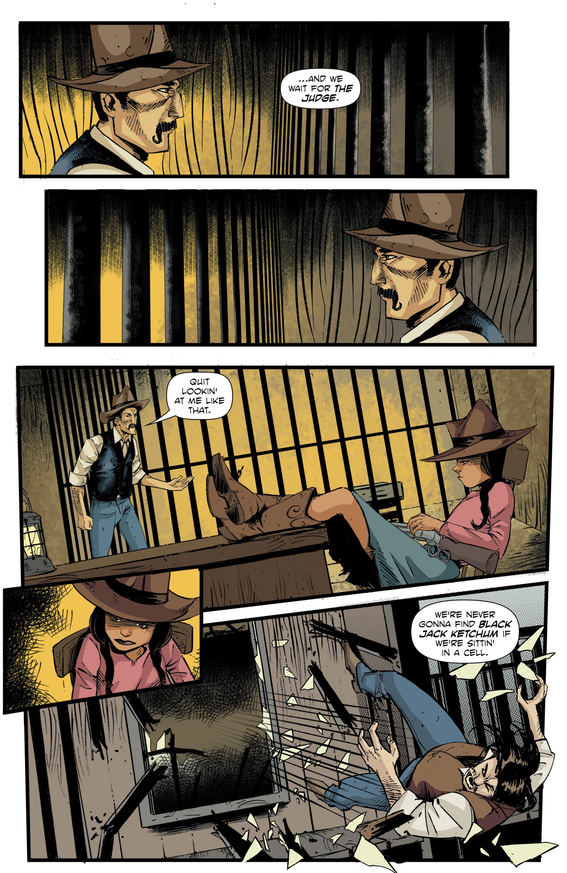 Read online Black Jack Ketchum comic -  Issue #1 - 37