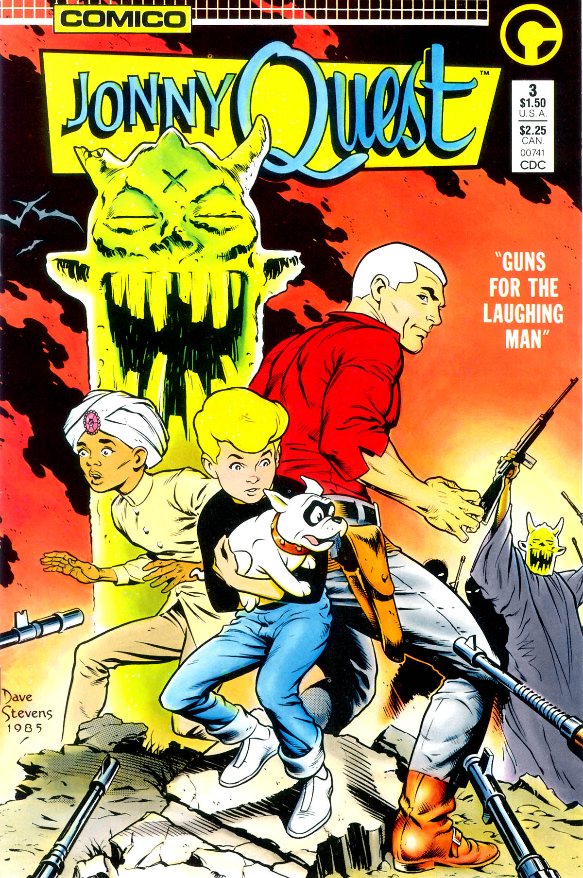 Read online Jonny Quest comic -  Issue #3 - 1