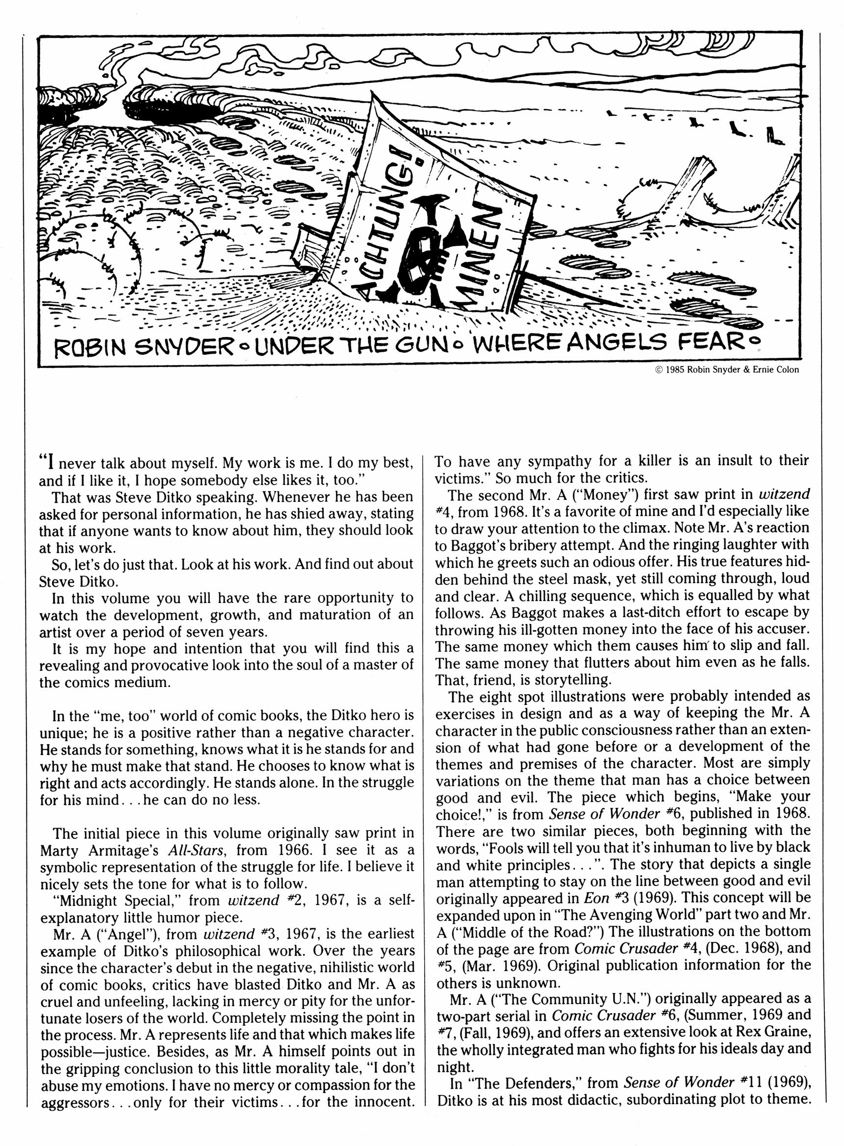 Read online Ditko Collection comic -  Issue # TPB 1 - 6