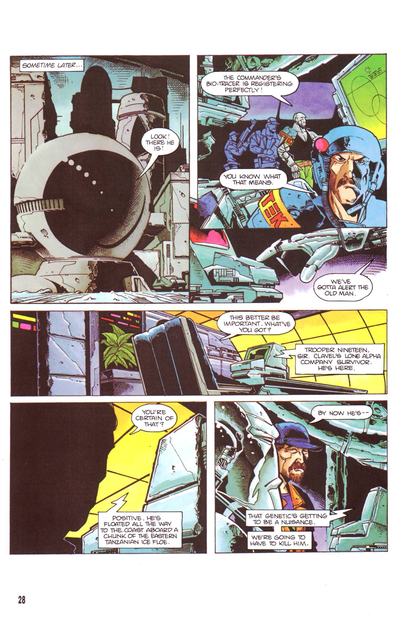 Read online Rogue Trooper:  The Final Warrior comic -  Issue #3 - 29