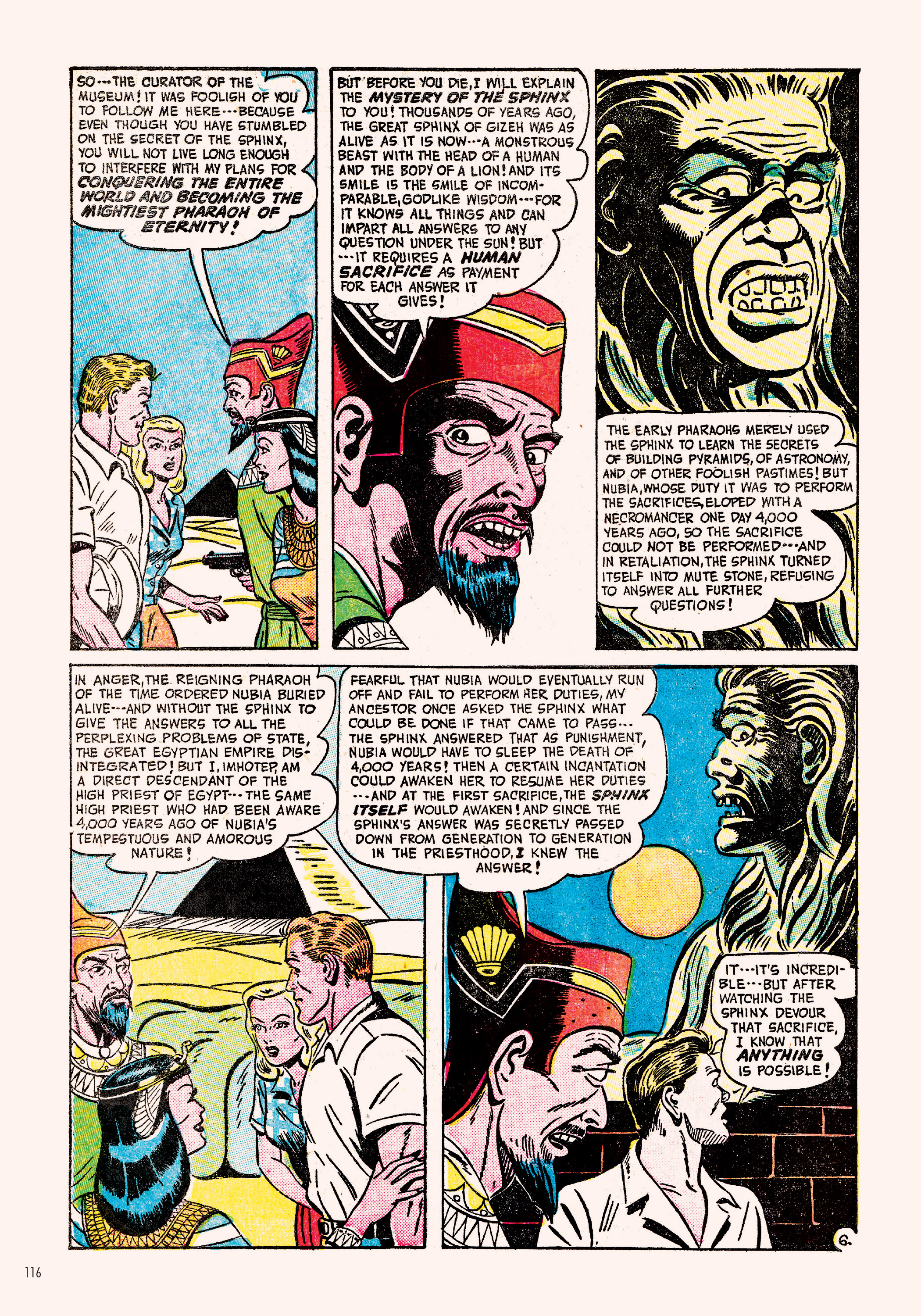 Read online Classic Monsters of Pre-Code Horror Comics: Mummies comic -  Issue # TPB - 116
