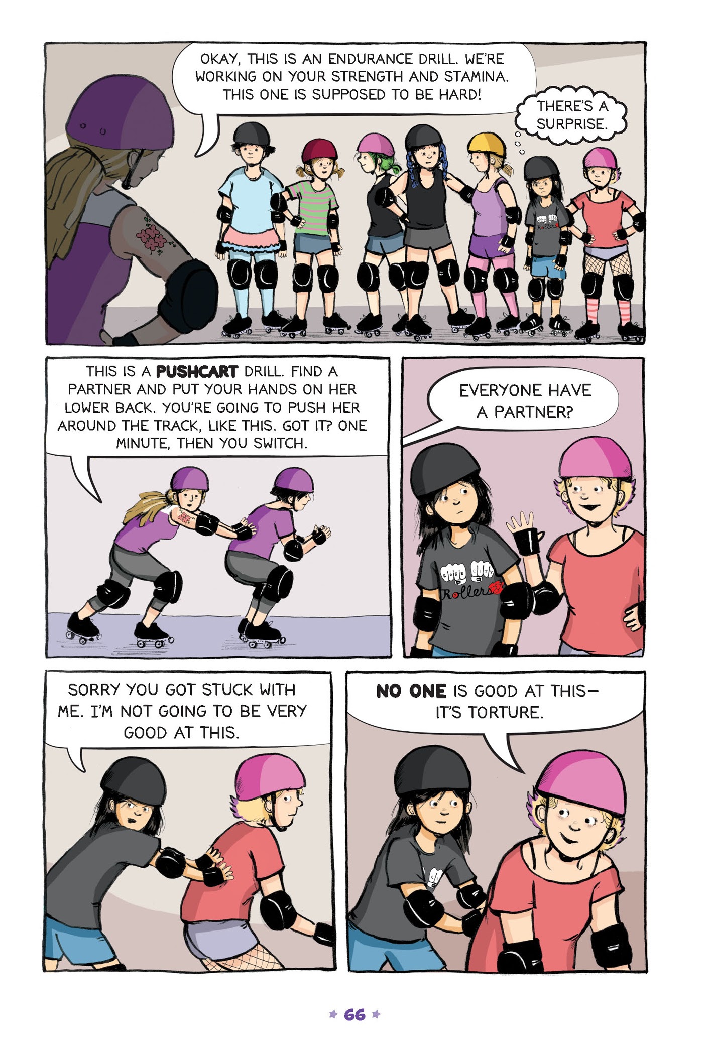 Read online Roller Girl comic -  Issue # TPB (Part 1) - 63