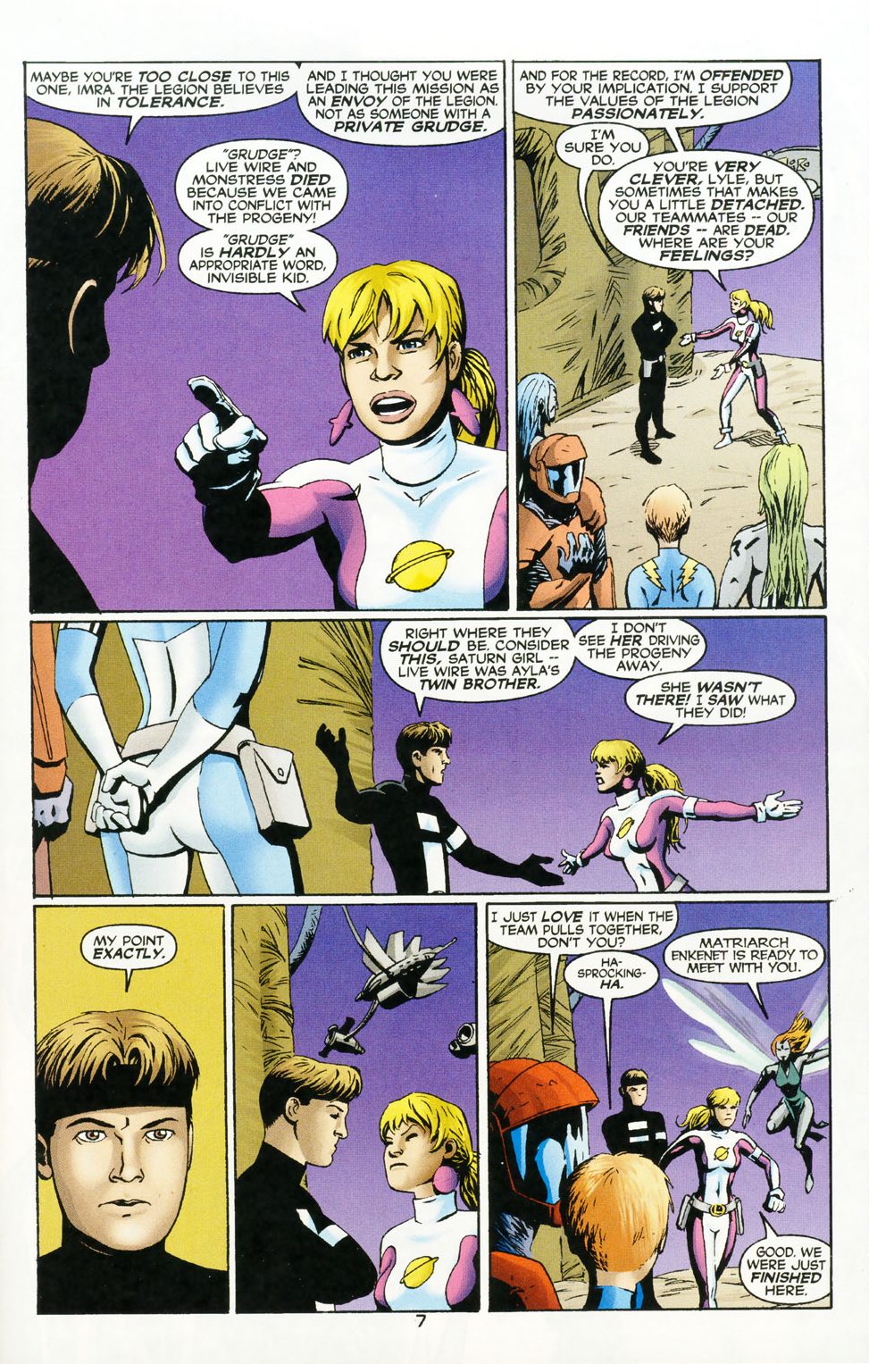 Read online The Legion comic -  Issue #5 - 8