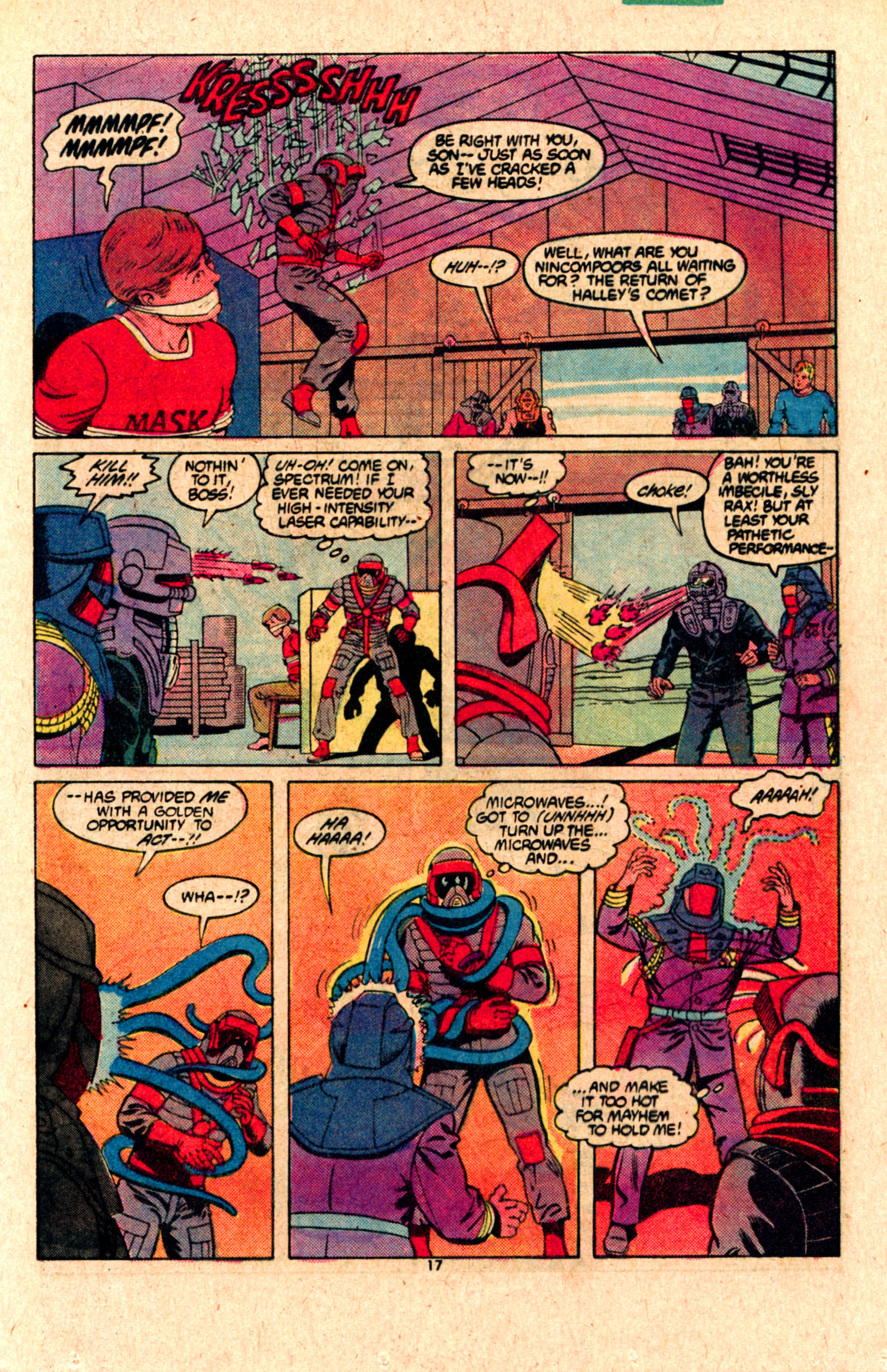 Read online MASK (1987) comic -  Issue #4 - 25