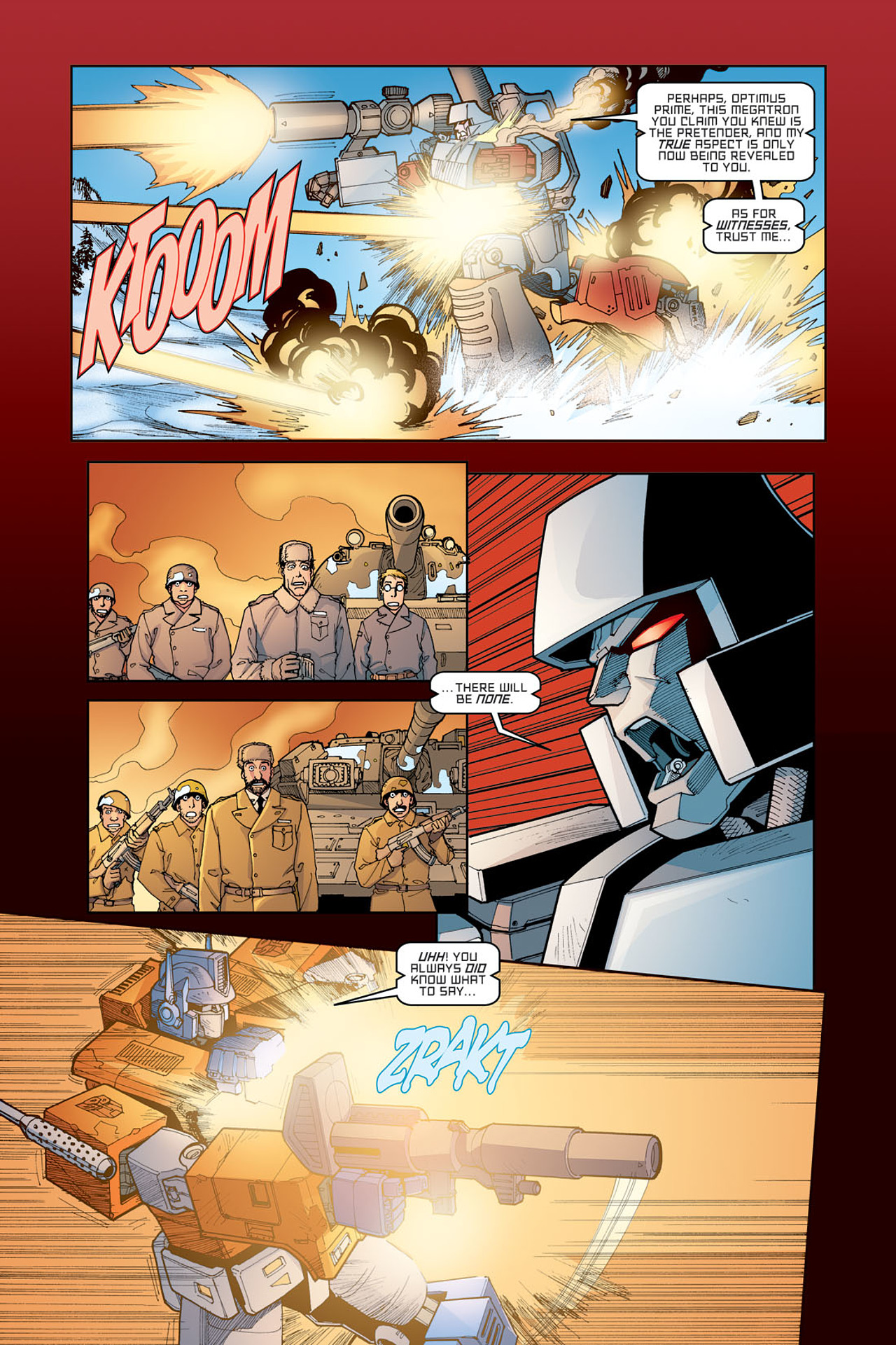 Read online The Transformers: Escalation comic -  Issue #5 - 9