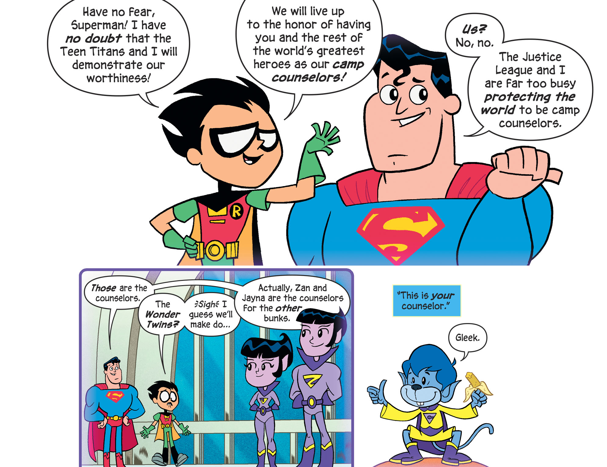 Read online Teen Titans Go! To Camp comic -  Issue #1 - 19
