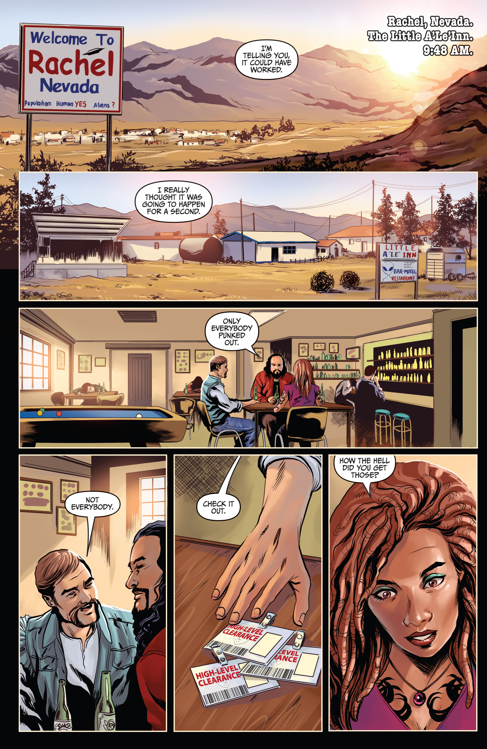 Read online Conspiracy: Area 51 comic -  Issue #1 - 9