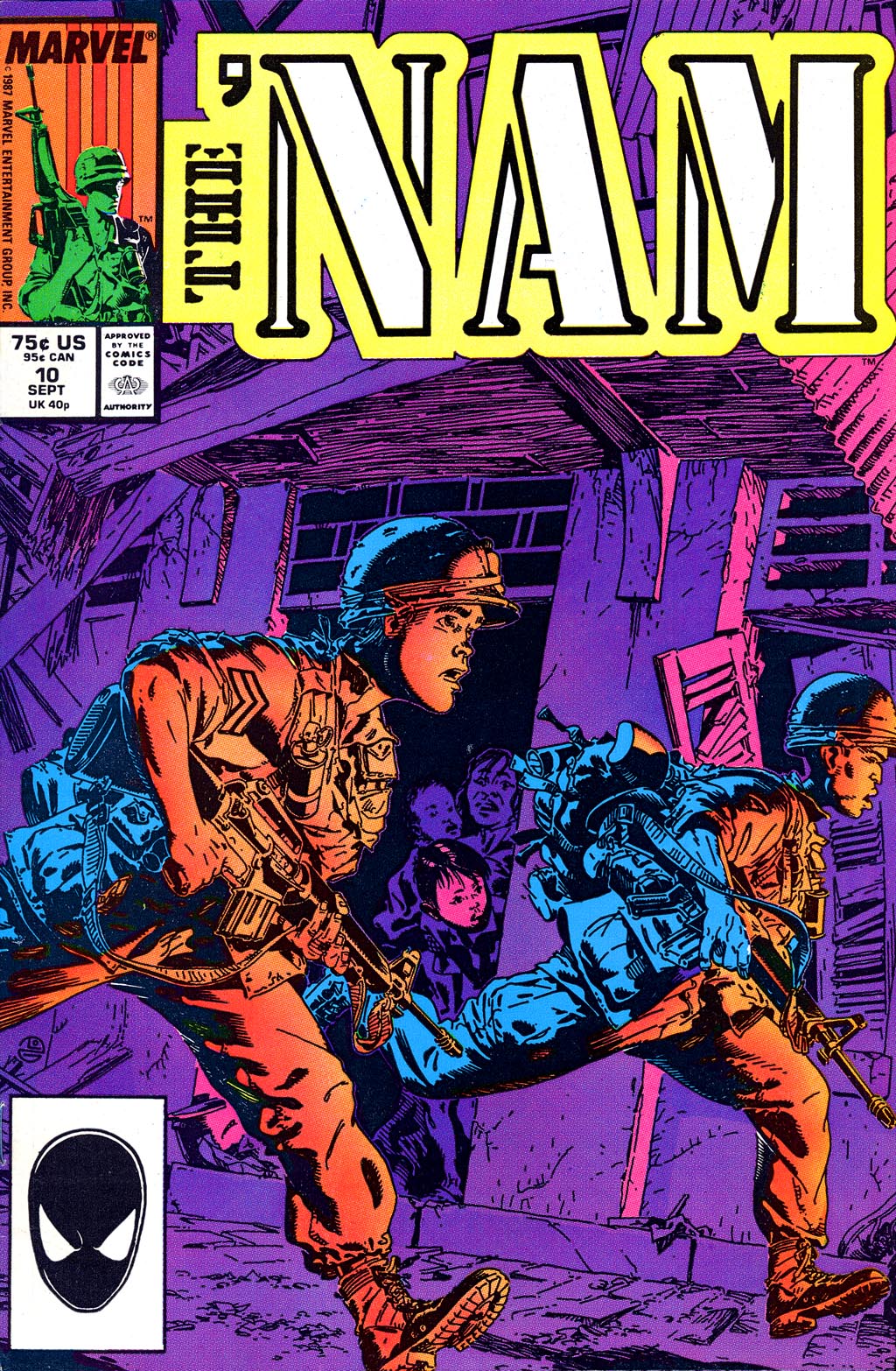 Read online The 'Nam comic -  Issue #10 - 1