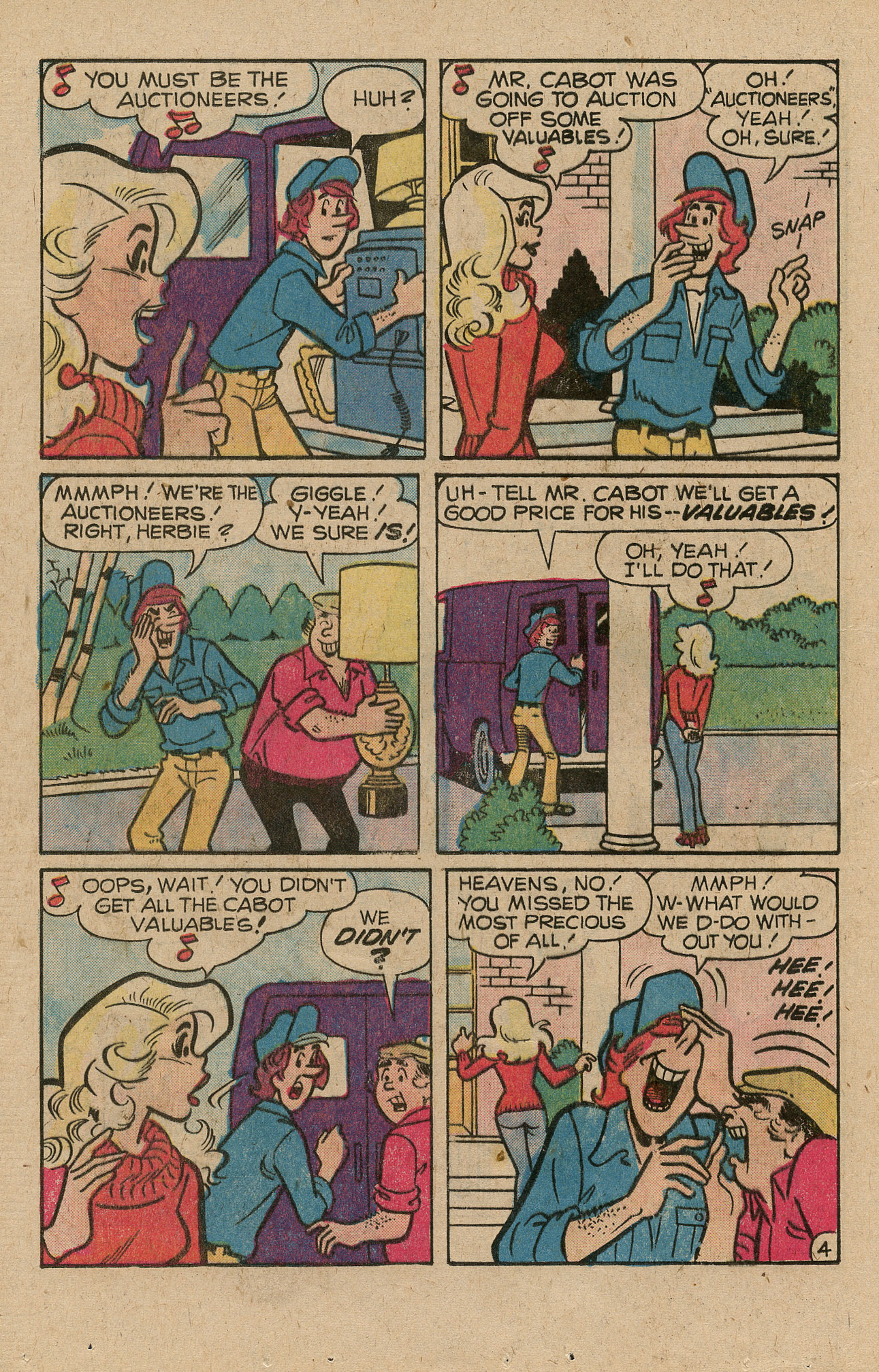 Read online Archie's TV Laugh-Out comic -  Issue #65 - 16