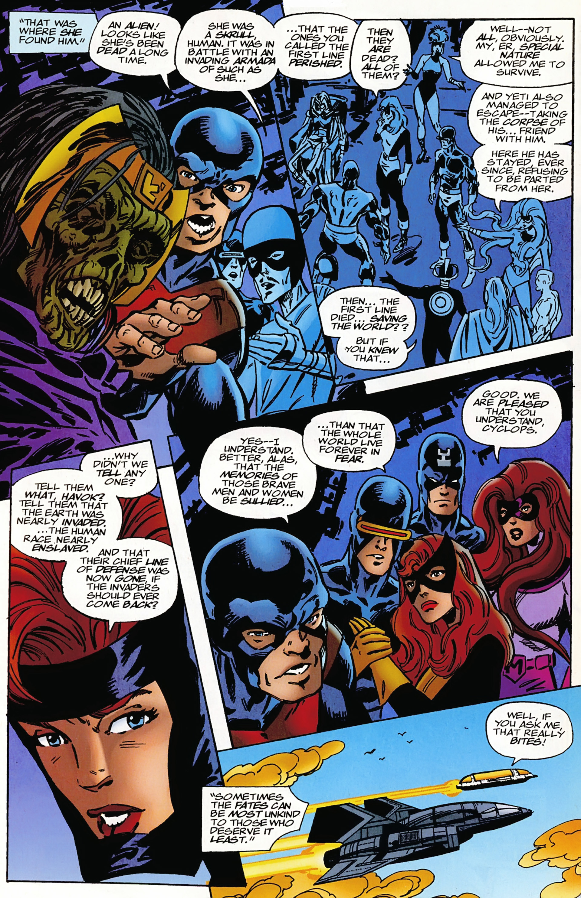 Read online X-Men: Hidden Years comic -  Issue #16 - 21