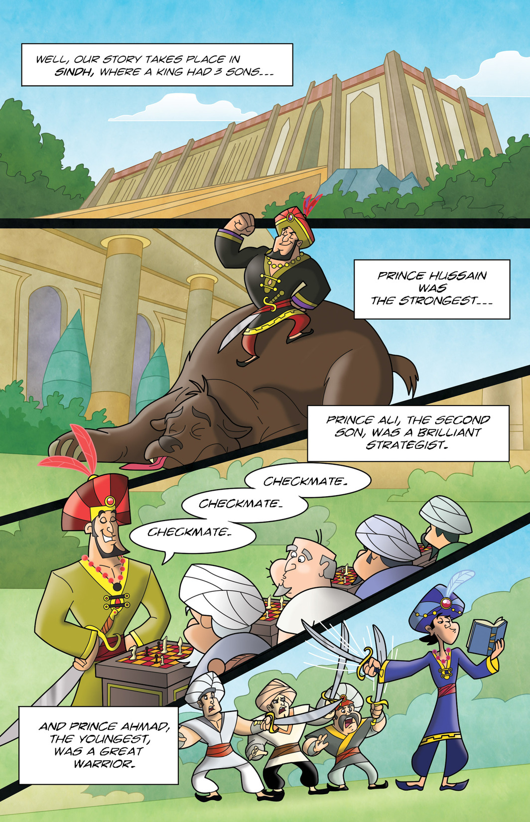 Read online 1001 Nights comic -  Issue #7 - 7