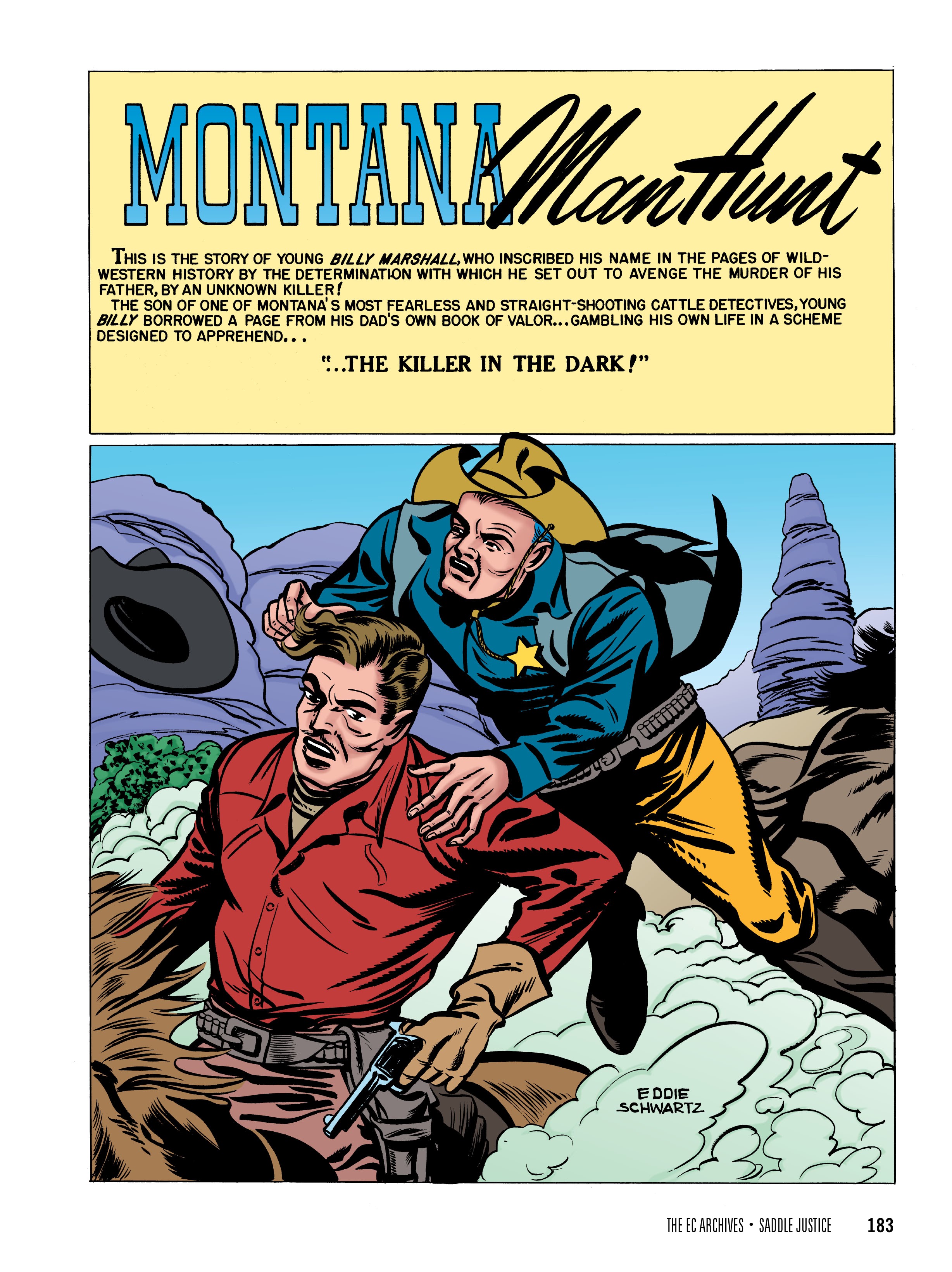 Read online The EC Archives: Saddle Justice comic -  Issue # TPB (Part 2) - 85