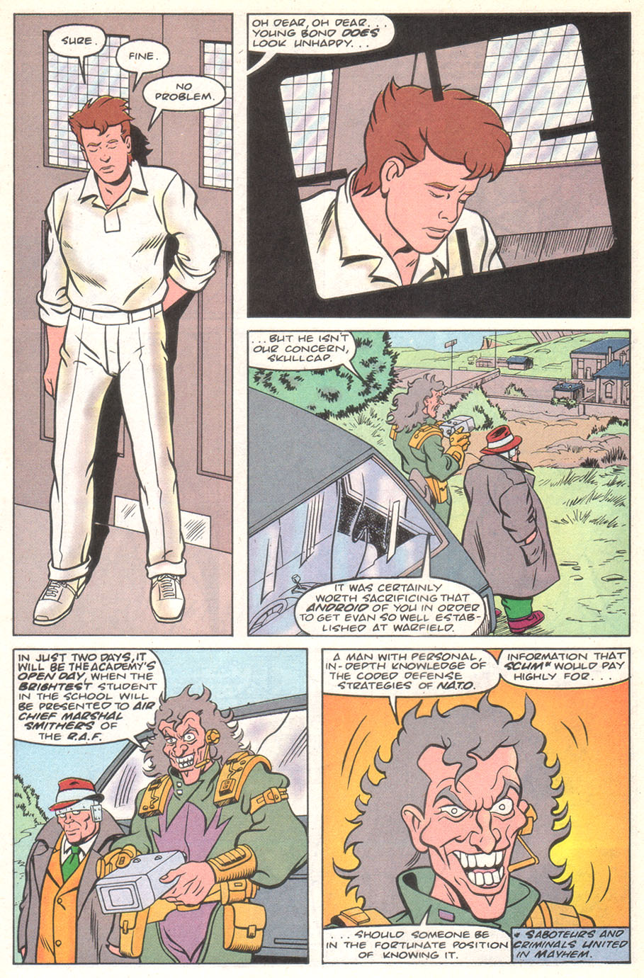 Read online James Bond Jr. comic -  Issue #10 - 13