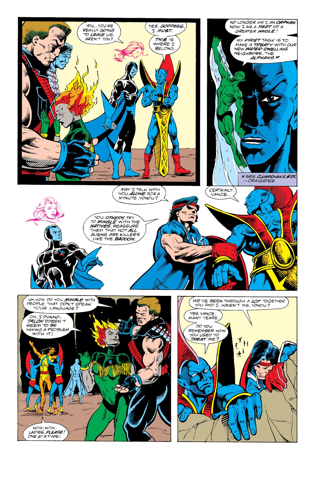 Guardians of the Galaxy (1990) issue TPB Guardians of the Galaxy by Jim Valentino 3 (Part 2) - Page 74