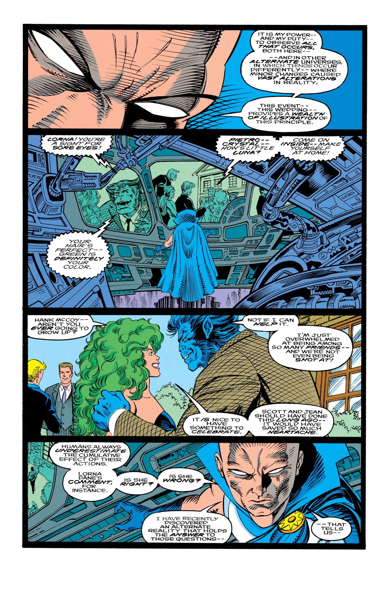 Read online X-Men: The Wedding of Cyclops and Phoenix comic -  Issue # TPB Part 4 - 39
