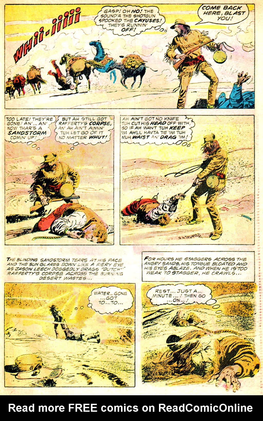 Read online Weird Western Tales (1972) comic -  Issue #34 - 18