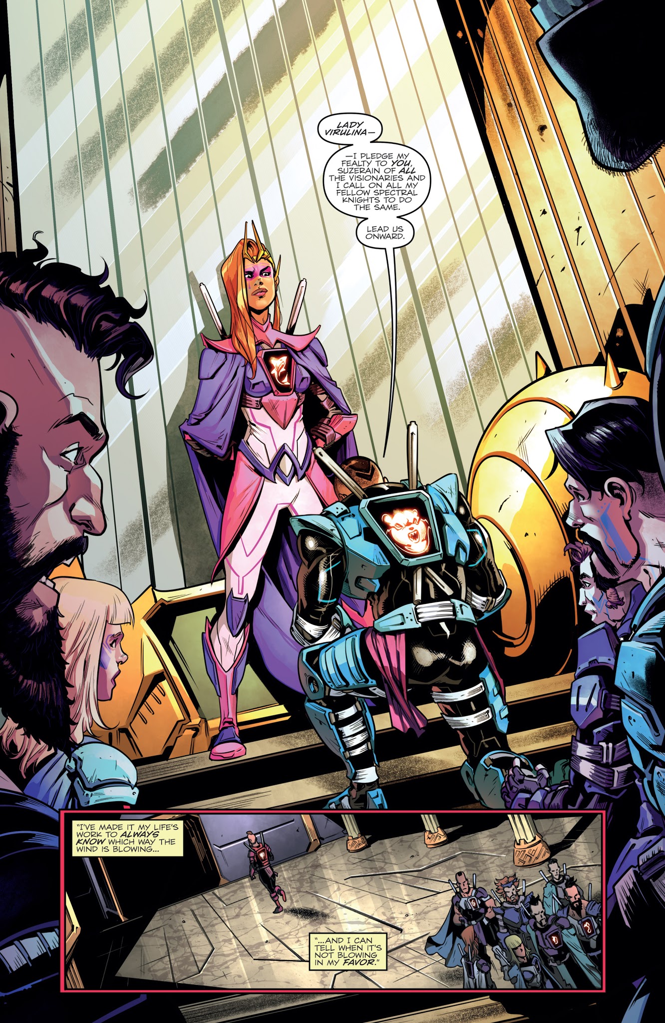 Read online Transformers vs. Visionaries comic -  Issue #3 - 7