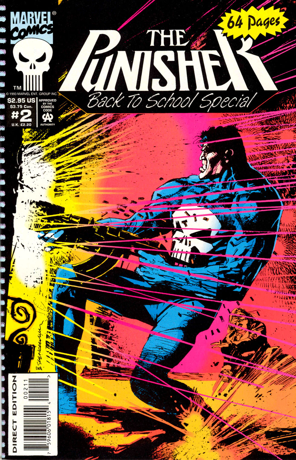 Read online The Punisher Back to School Special comic -  Issue #2 - 1