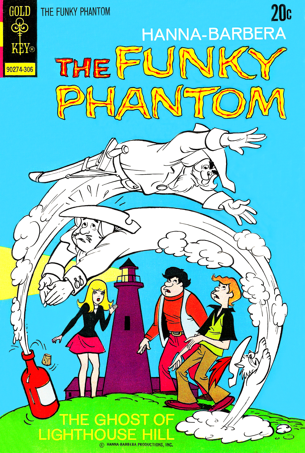 Read online The Funky Phantom comic -  Issue #6 - 1