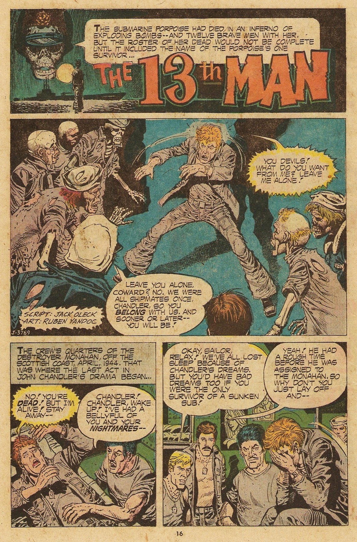 Read online Weird War Tales (1971) comic -  Issue #36 - 16