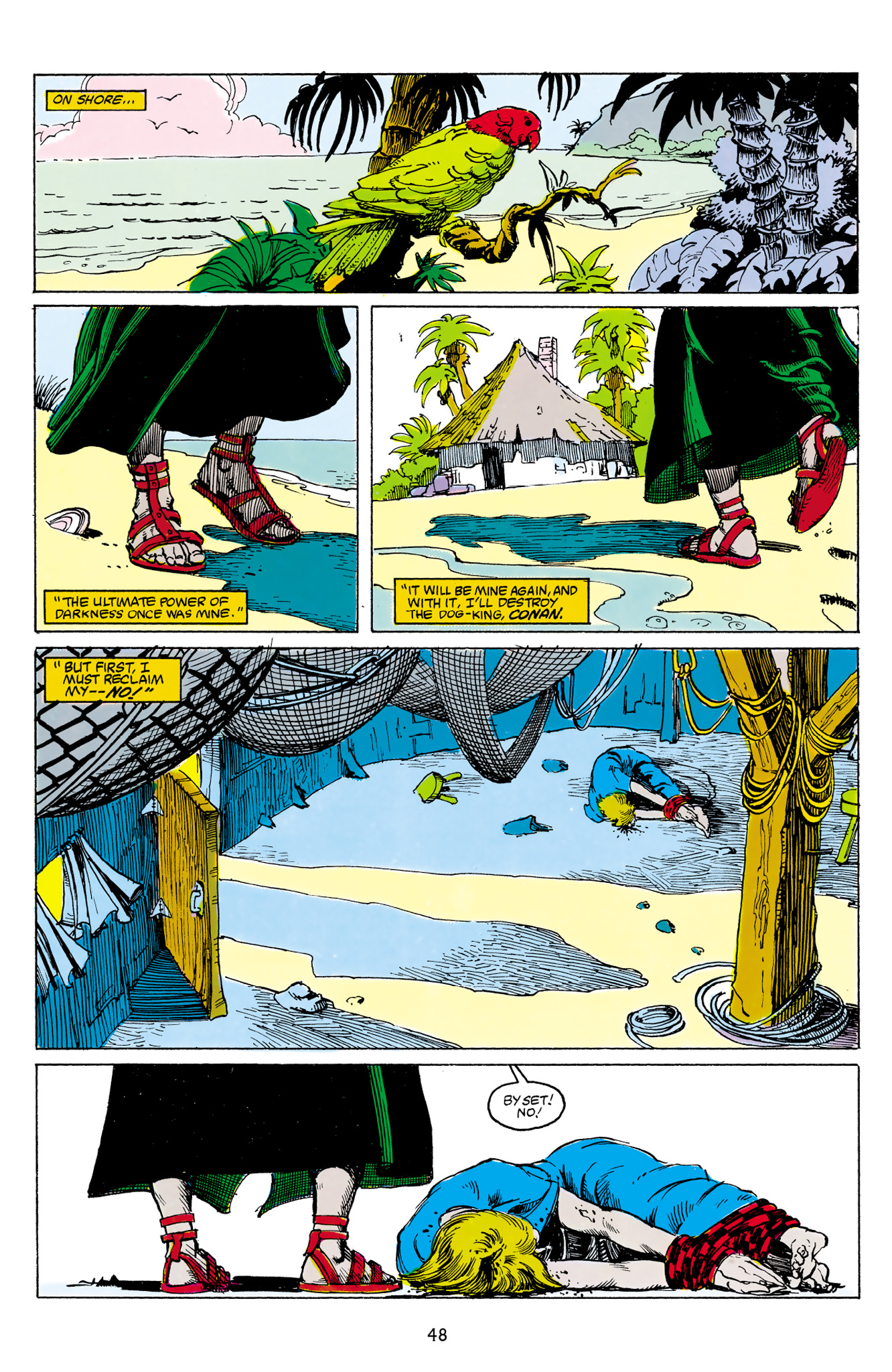 Read online The Chronicles of King Conan comic -  Issue # TPB 6 (Part 1) - 48