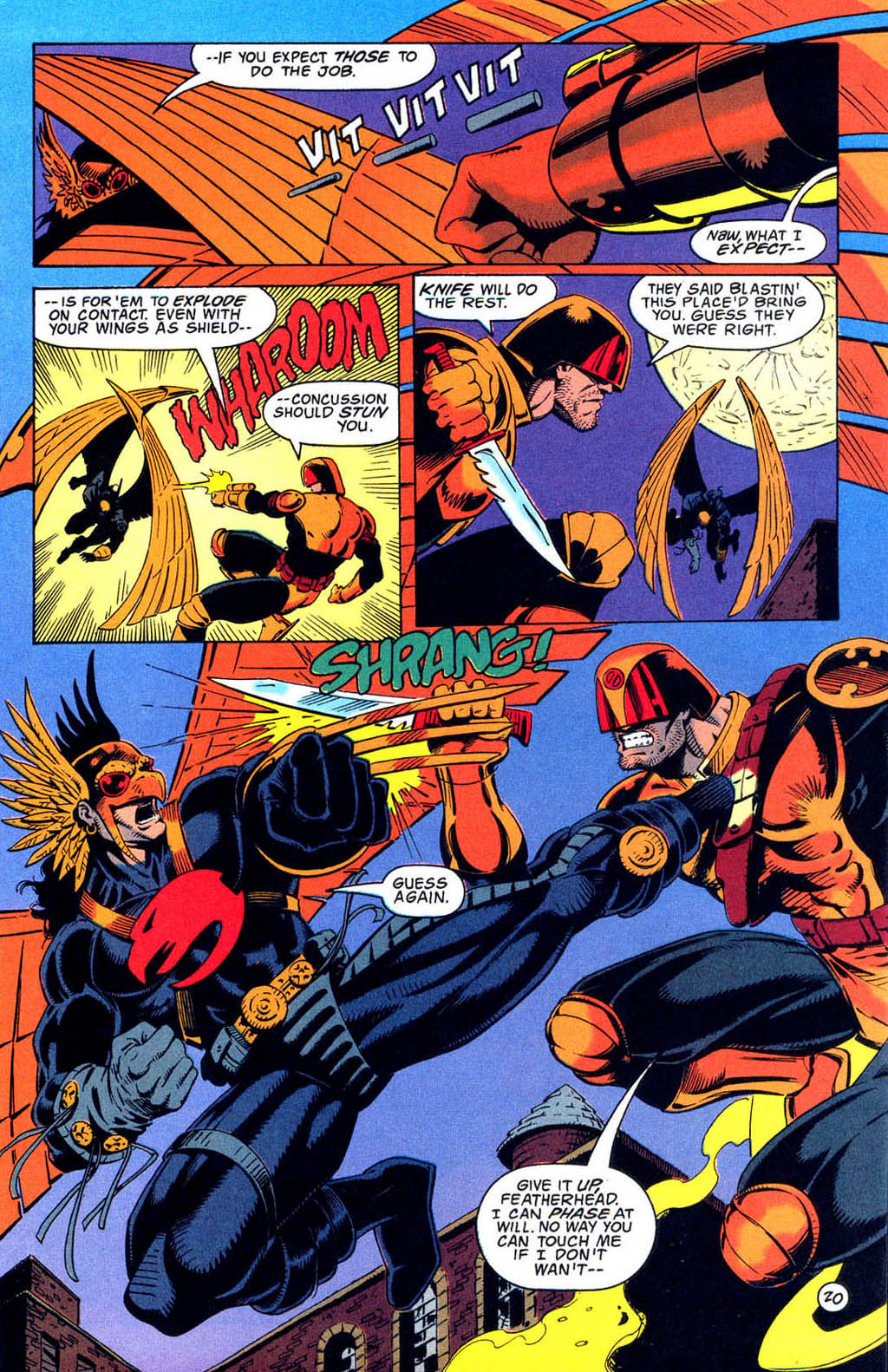 Hawkman (1993) Issue #1 #4 - English 21