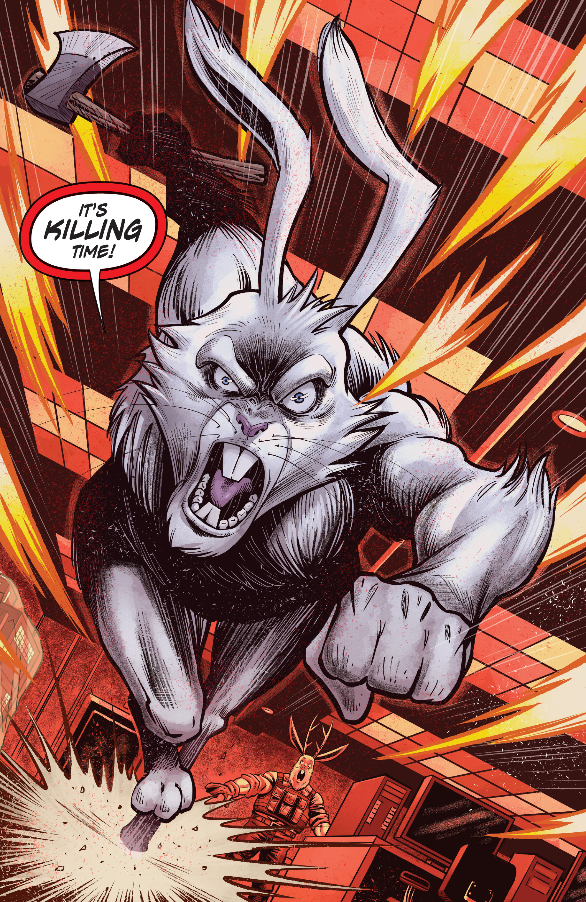 Read online Man Goat & the Bunnyman: Green Eggs & Blam comic -  Issue #1 - 32