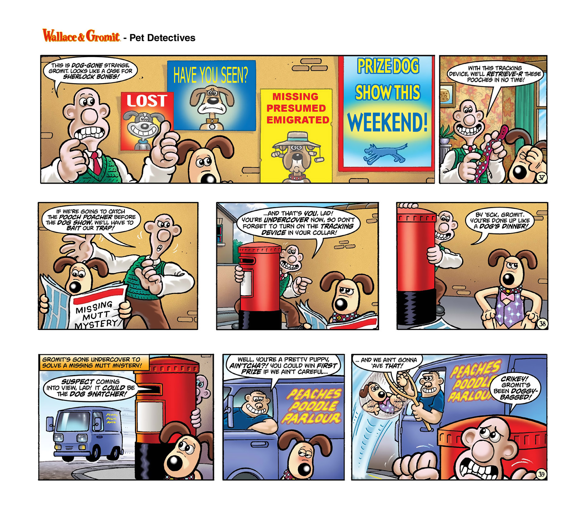 Read online Wallace & Gromit Dailies comic -  Issue #1 - 14