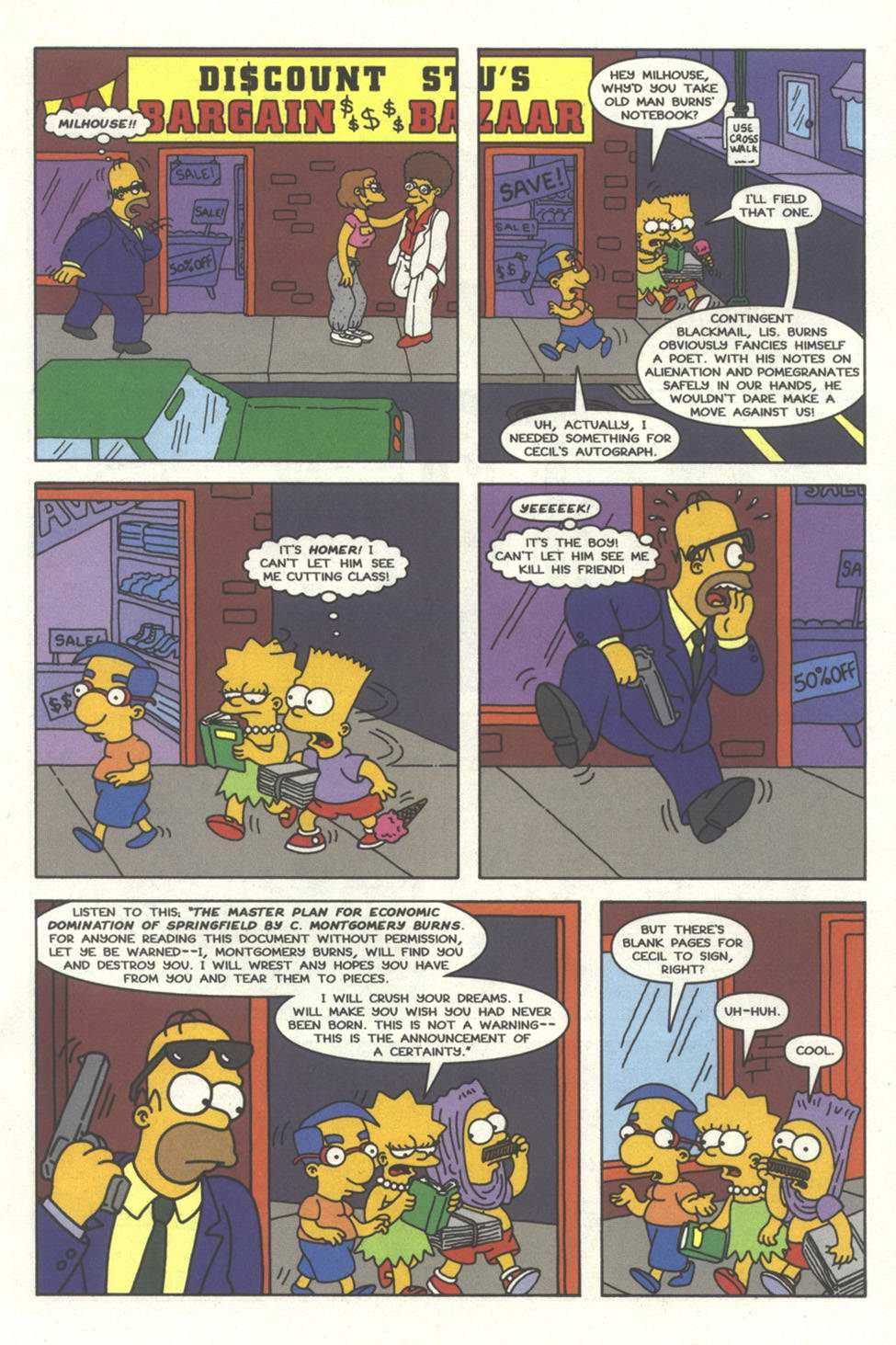 Read online Simpsons Comics comic -  Issue #33 - 16