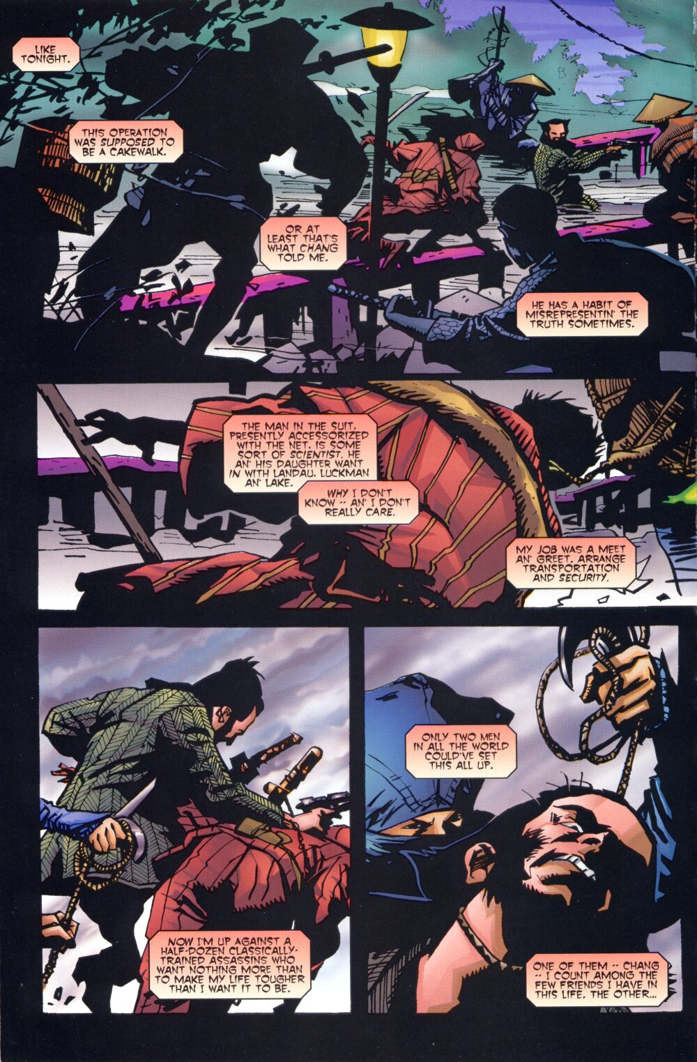 Read online Logan: Path of the Warlord comic -  Issue # Full - 4