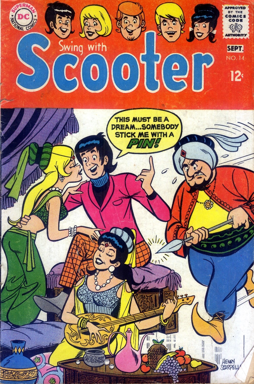 Read online Swing With Scooter comic -  Issue #14 - 1