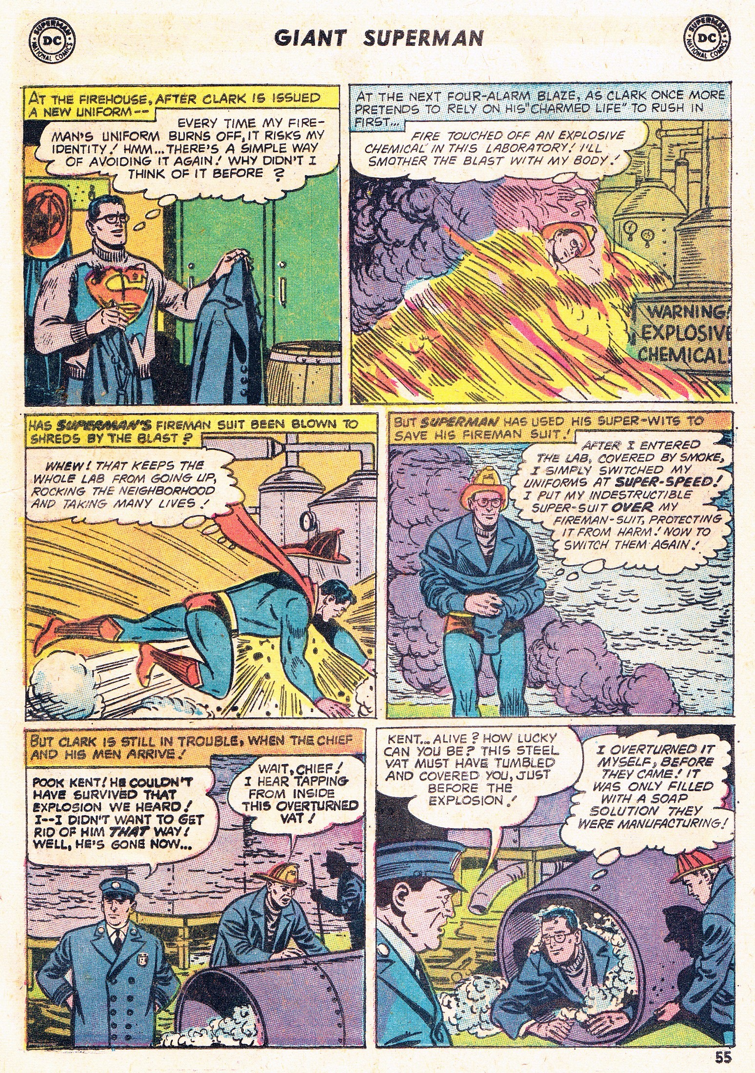 Read online Superman (1939) comic -  Issue #197 - 57