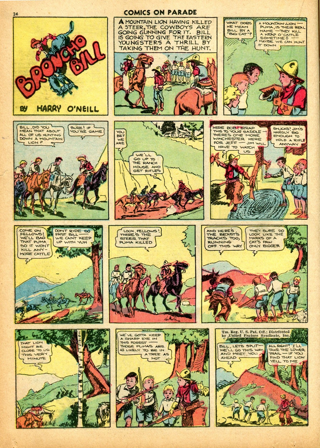 Read online Comics on Parade comic -  Issue #18 - 25