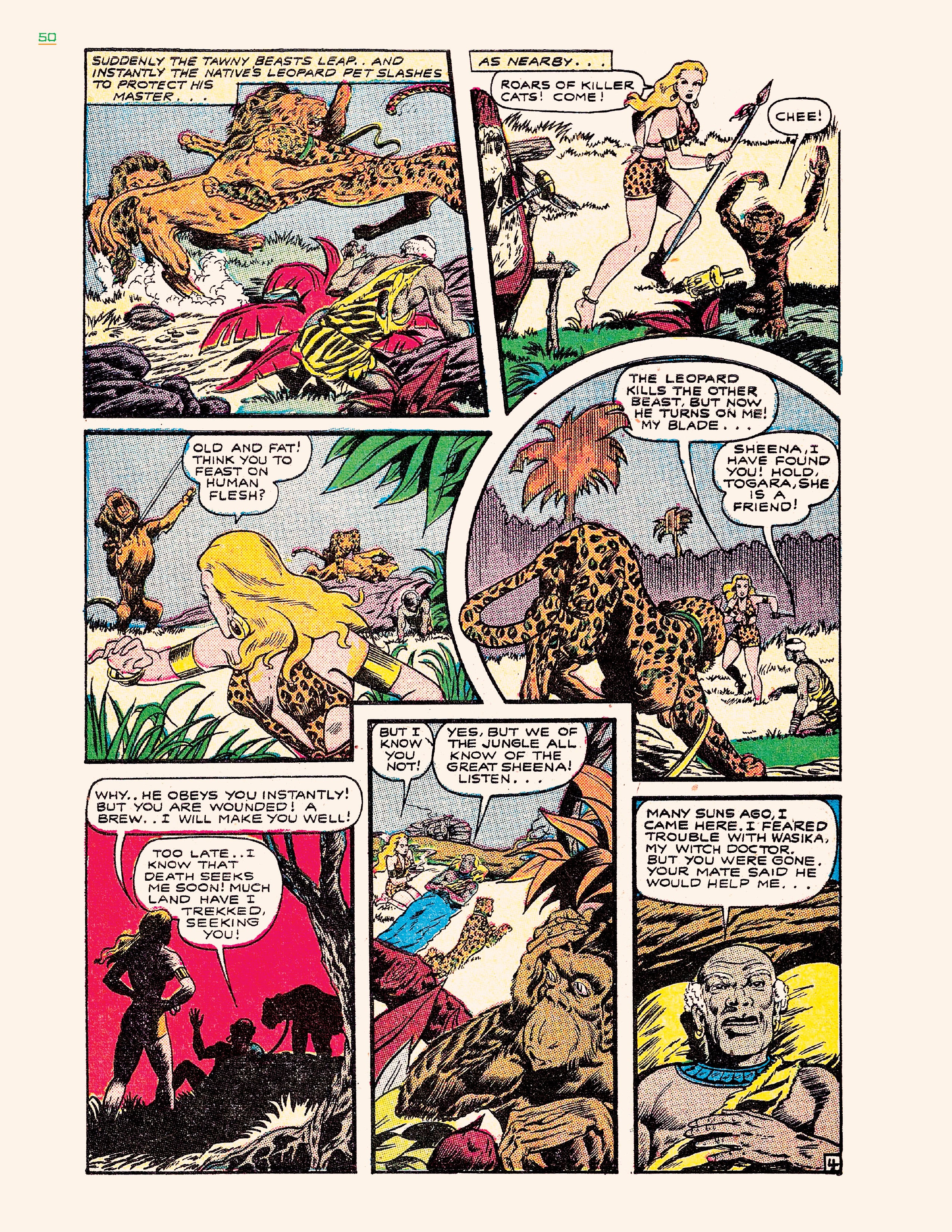 Read online Jungle Girls comic -  Issue # TPB (Part 1) - 50