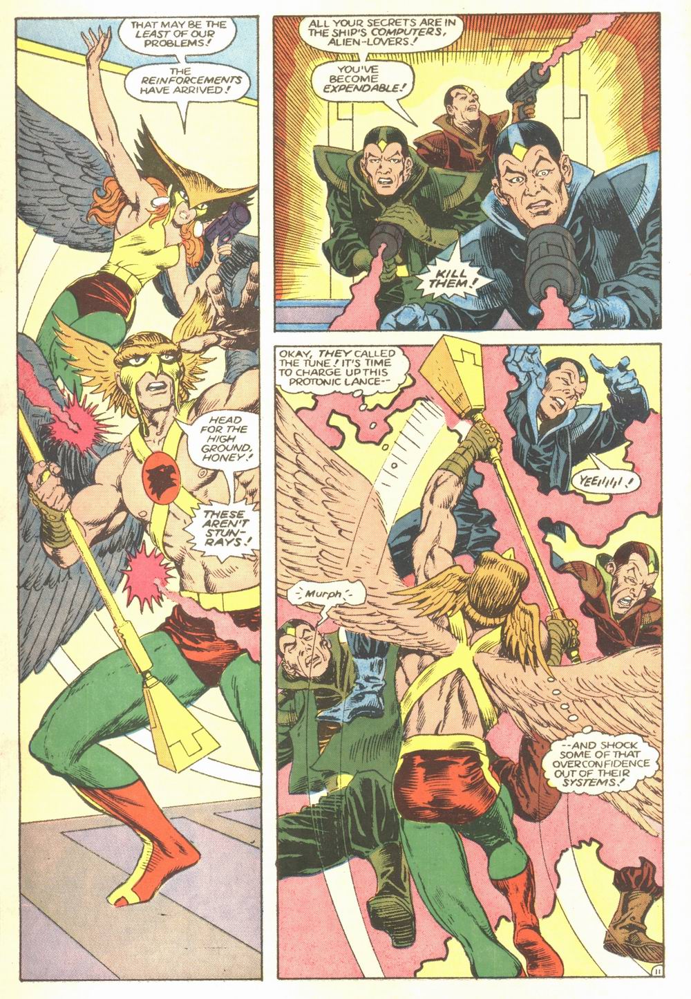 Read online The Shadow War of Hawkman comic -  Issue #4 - 12