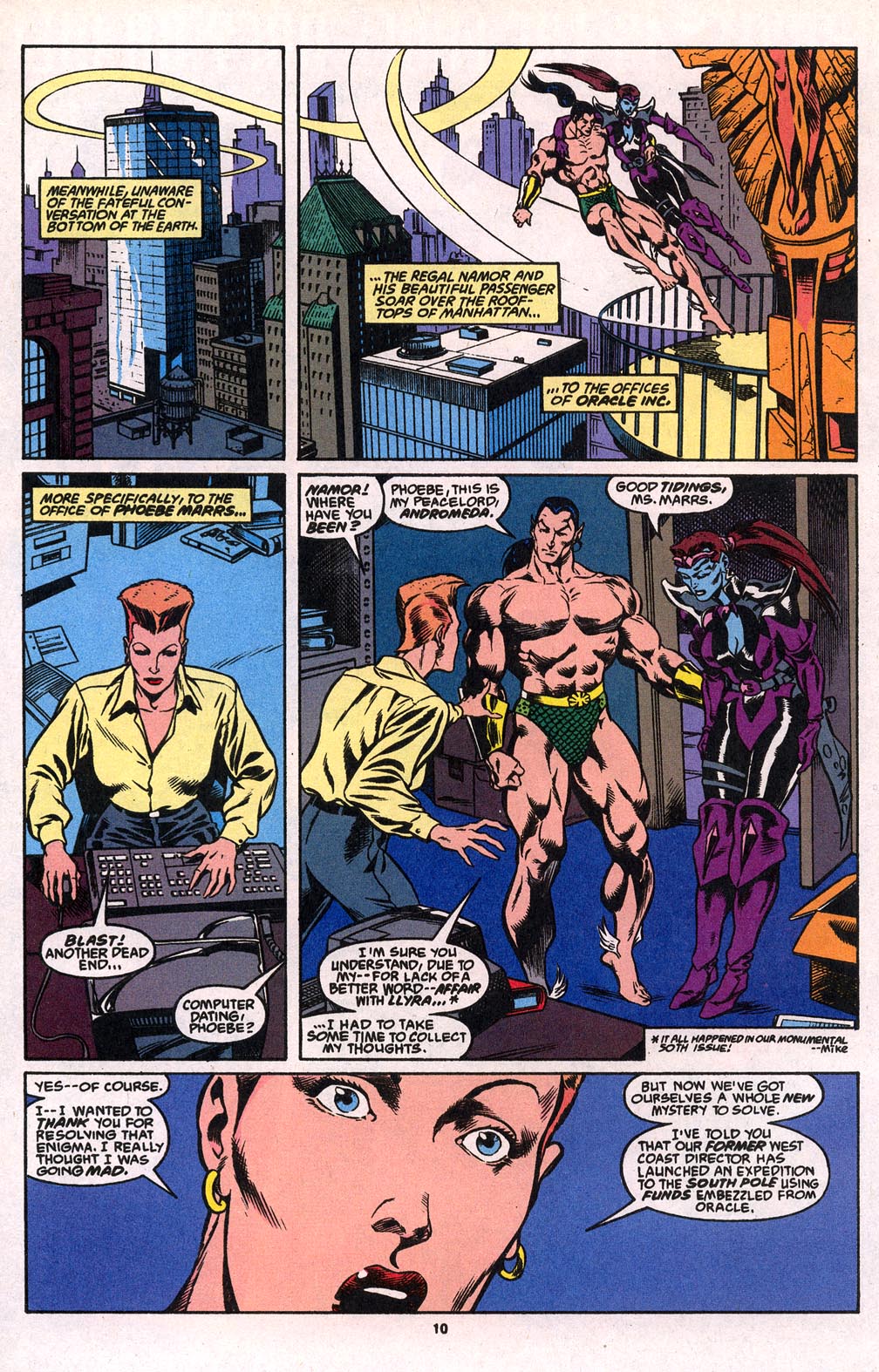 Read online Namor, The Sub-Mariner comic -  Issue #52 - 7