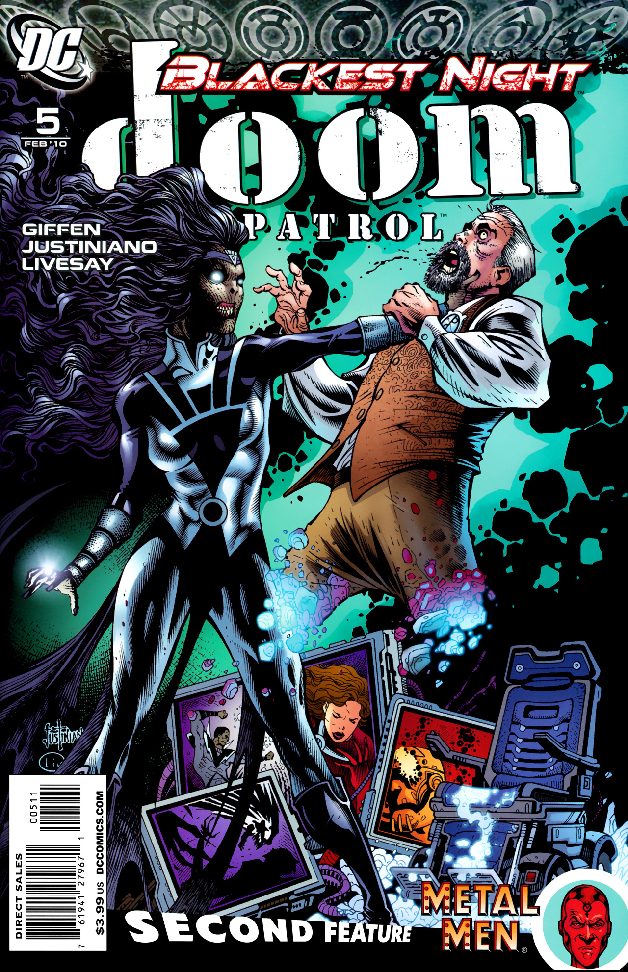 Read online Doom Patrol (2009) comic -  Issue #5 - 1