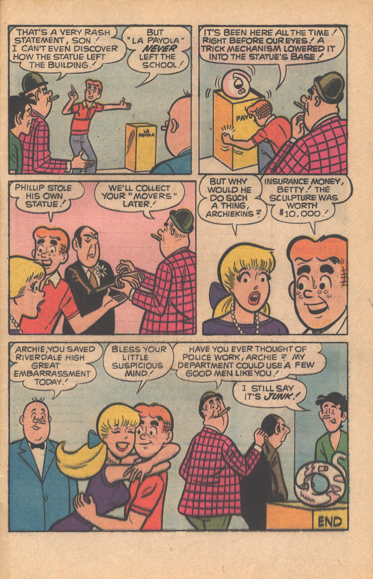 Read online Archie at Riverdale High (1972) comic -  Issue #30 - 33
