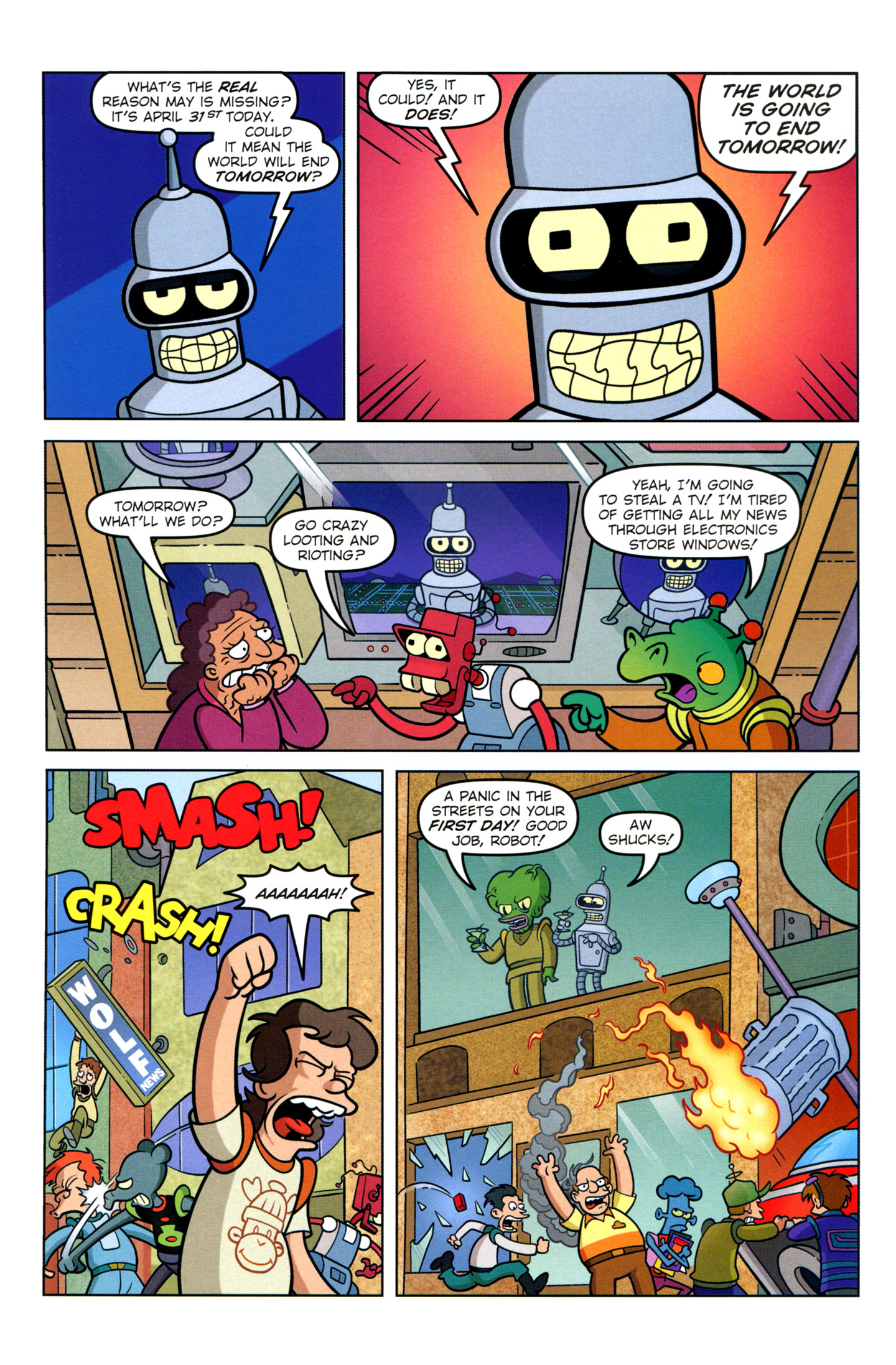 Read online Futurama Comics comic -  Issue #60 - 9