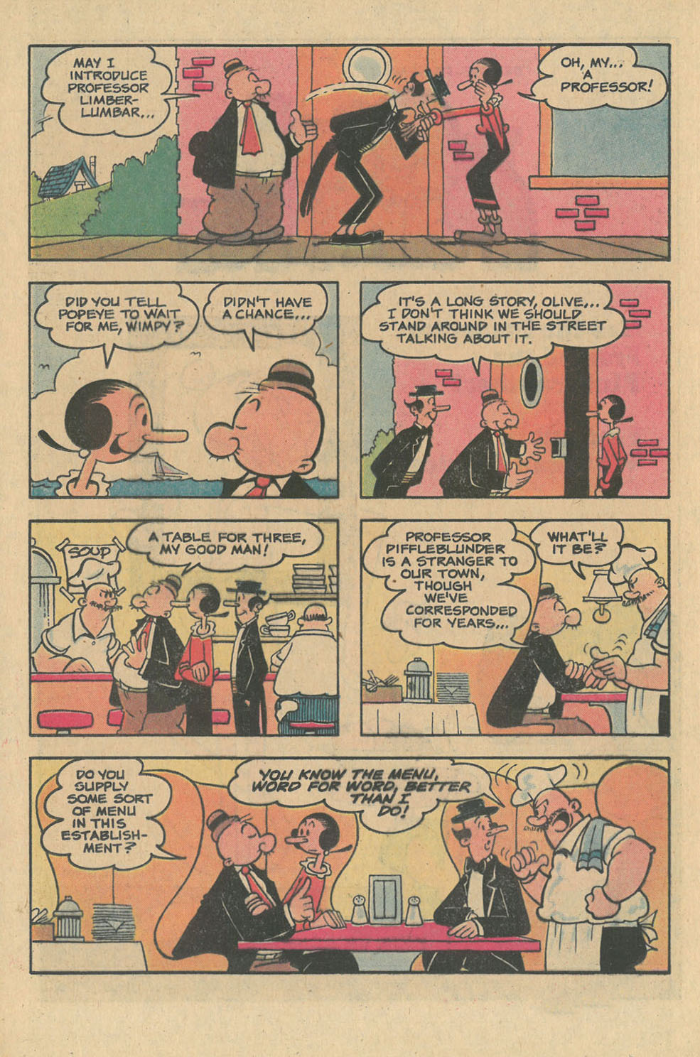 Read online Popeye (1948) comic -  Issue #162 - 16