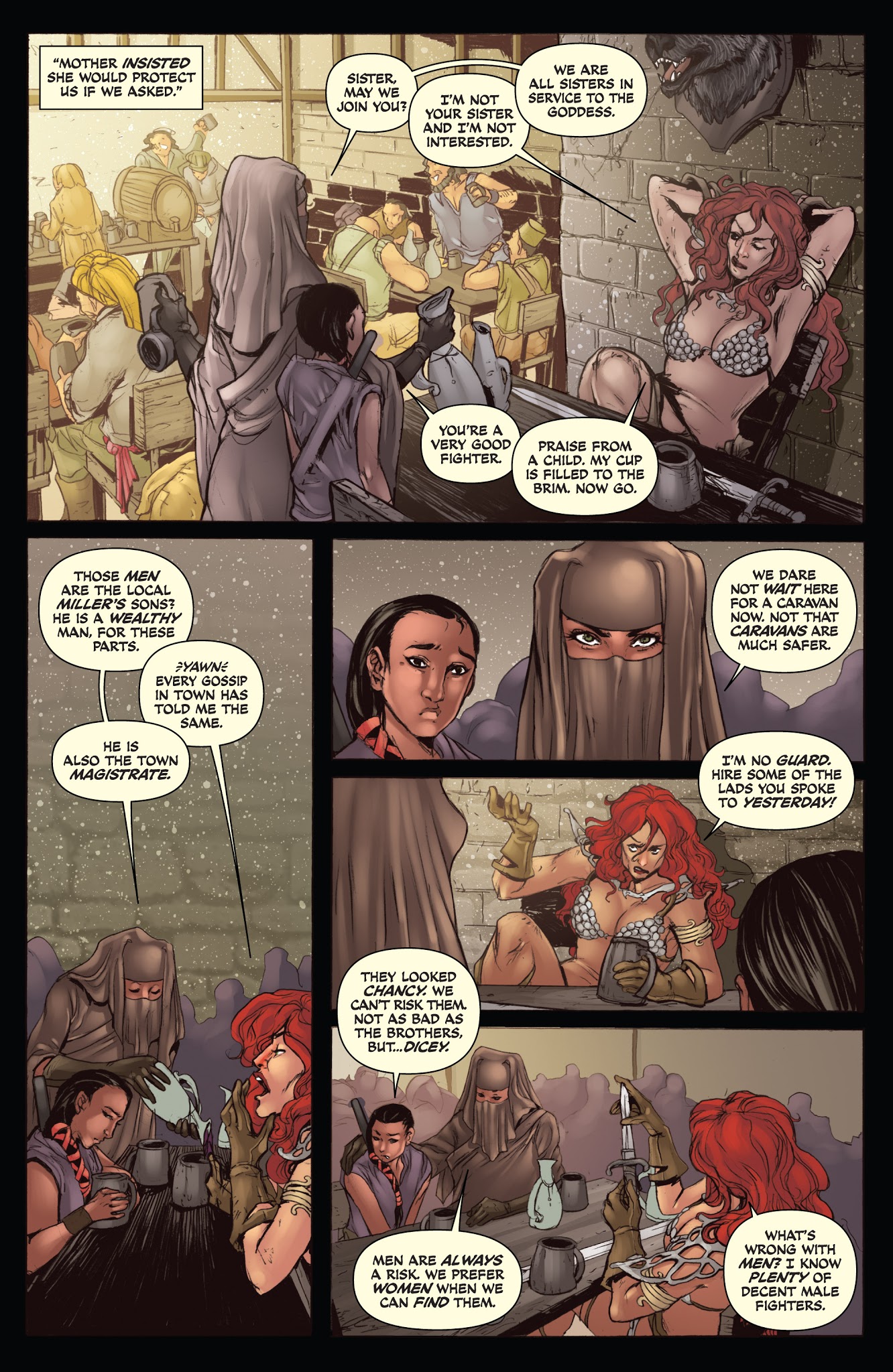 Read online Legends of Red Sonja comic -  Issue # TPB - 43