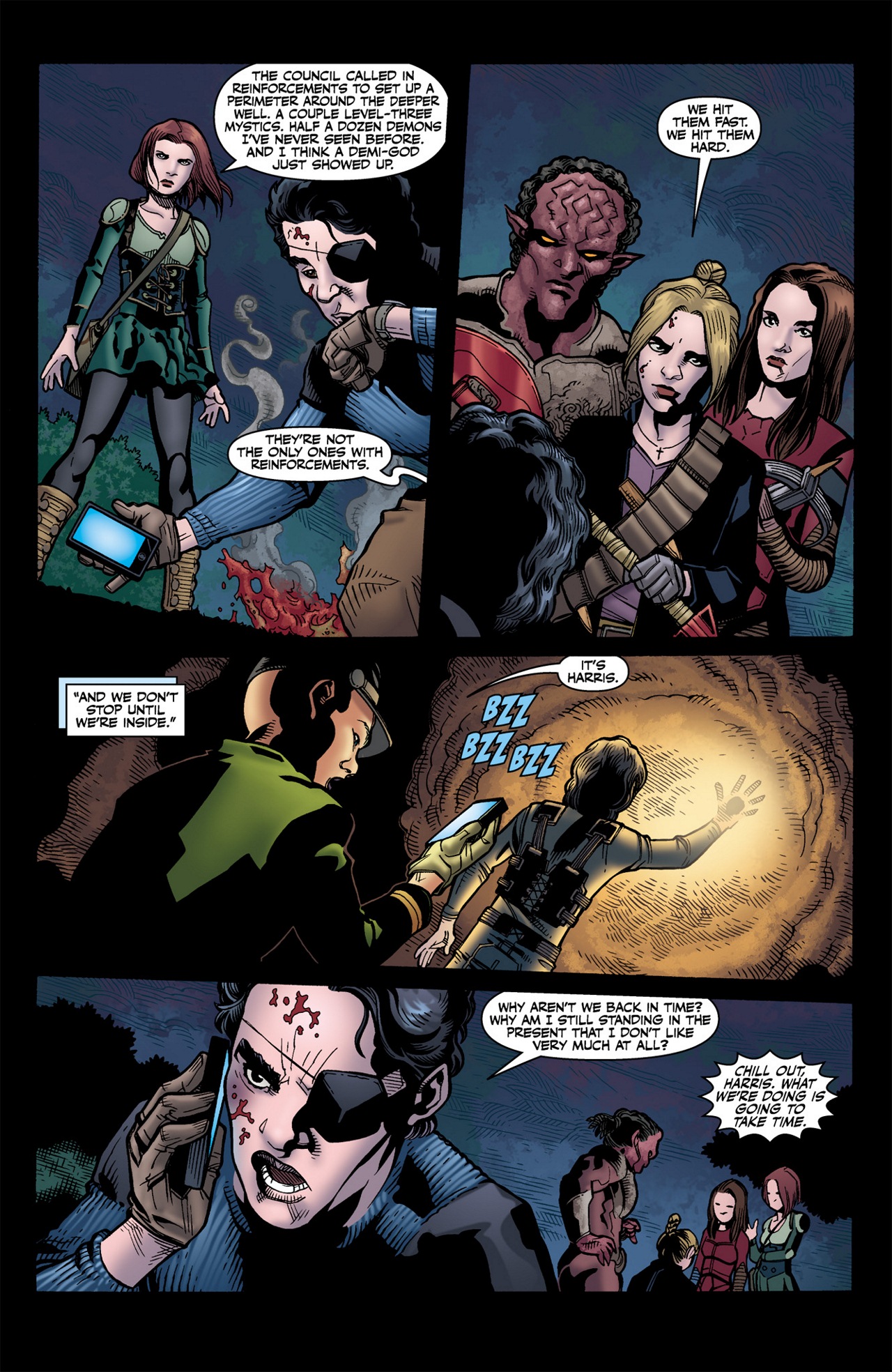 Read online Buffy the Vampire Slayer Season Nine comic -  Issue #22 - 21